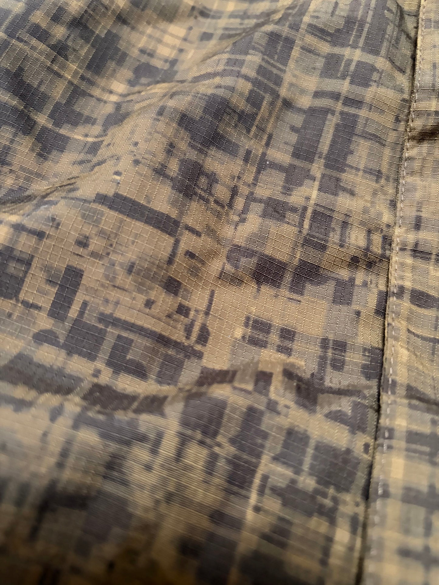 Vintage The North Face Brown Plaid Technical Ski Jacket