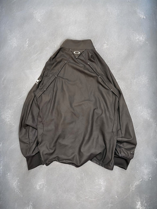 Vintage Oakley Black & White Technical Jacket