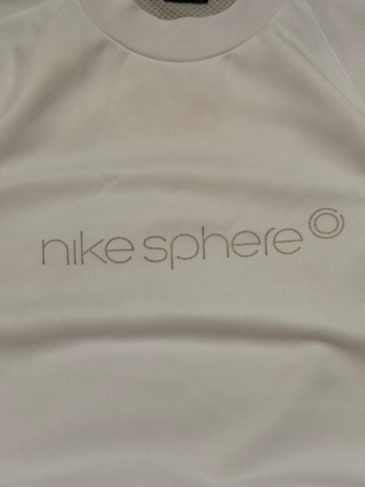 Vintage Early 2000s Nike Sphere White & Grey Tee