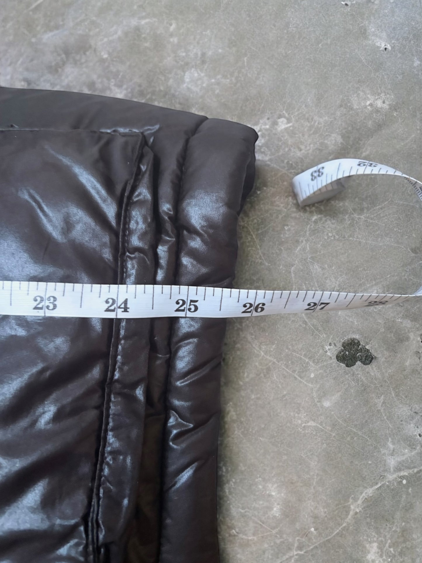 Vintage Avirex Dark Brown Fur Puffer Jacket