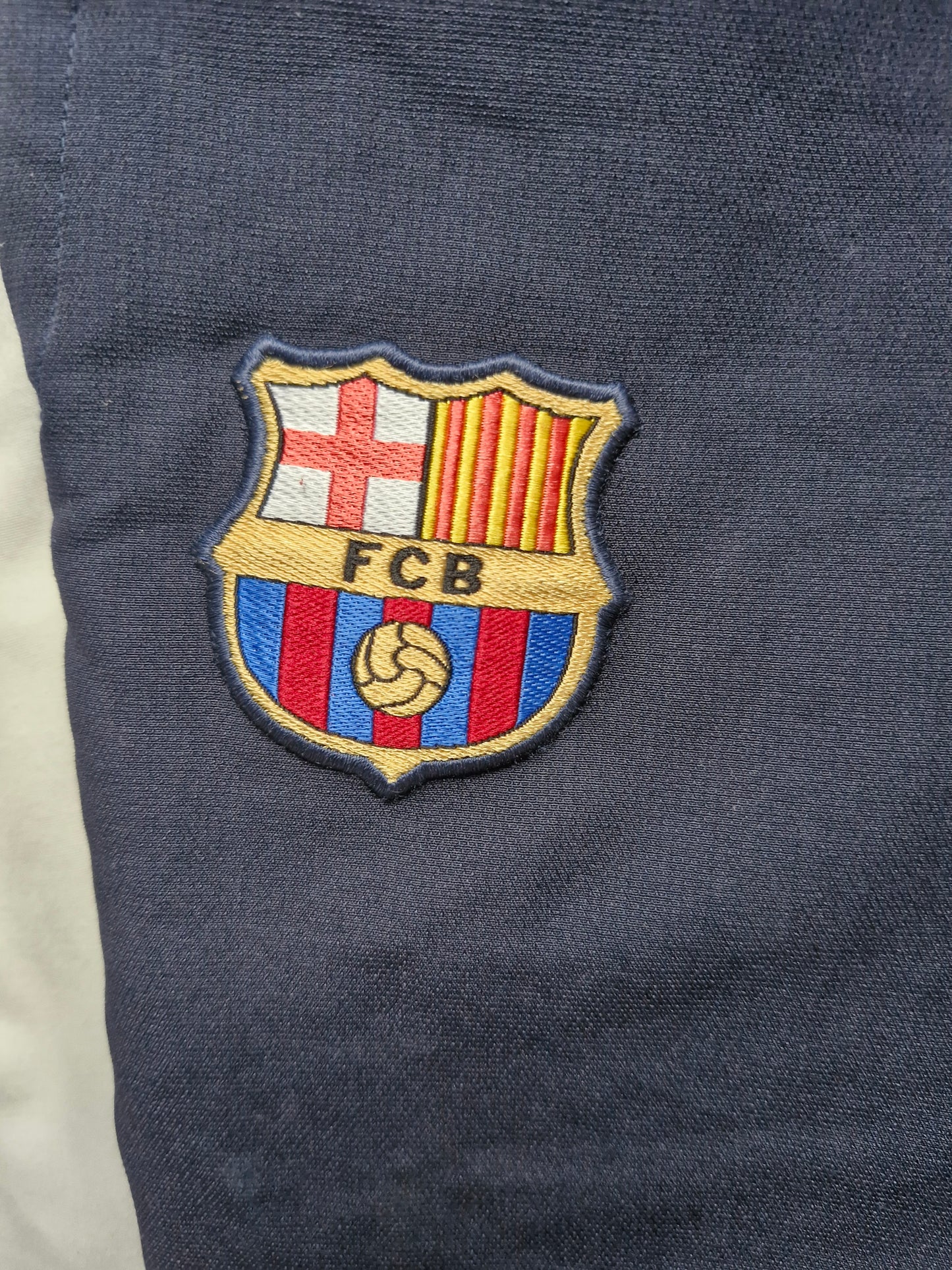 Nike T90 Vintage Early 2000's Barcelona Navy Track Pants