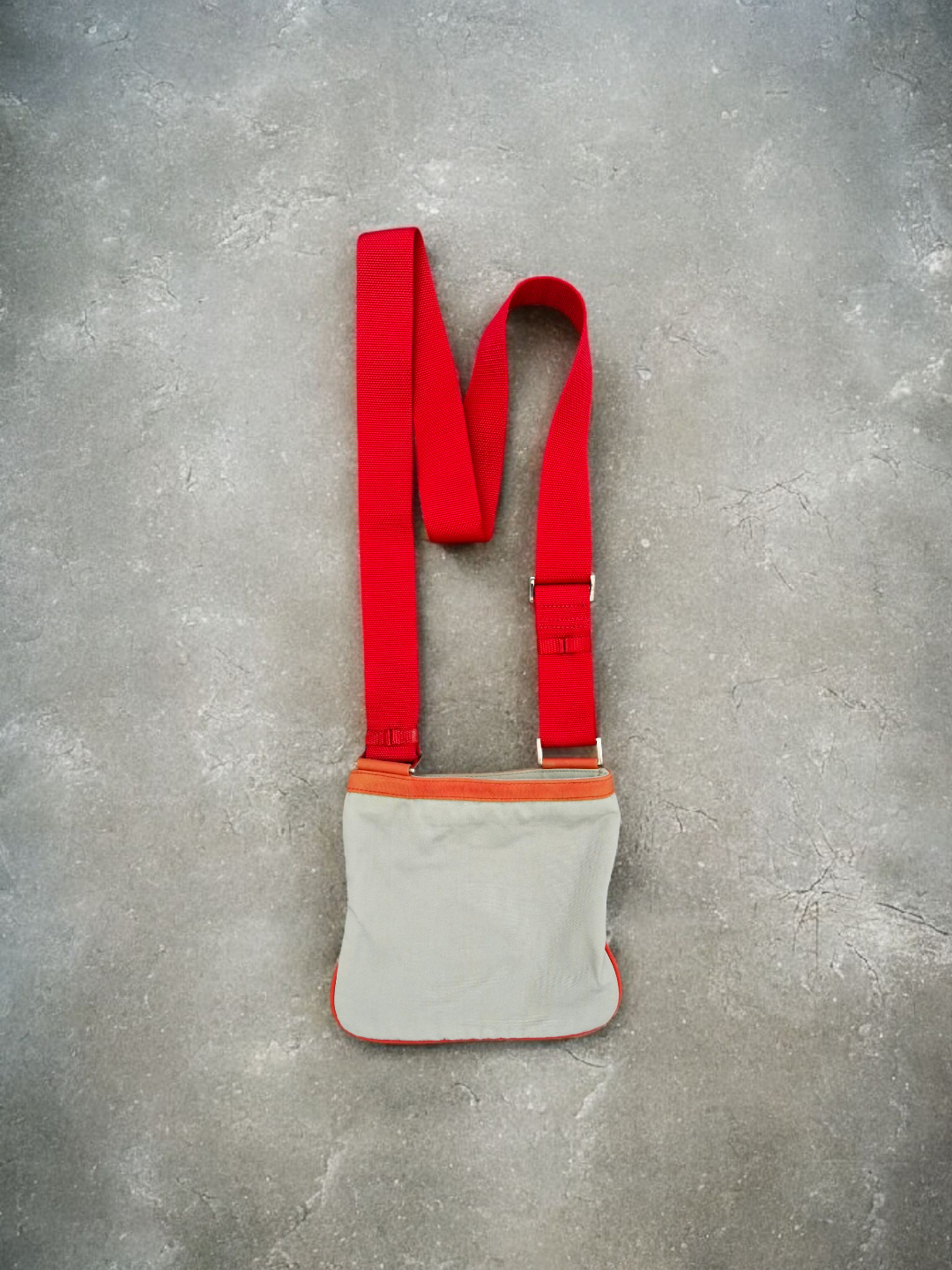 Prada Vintage Luna Ross Italy Crossbody Bag