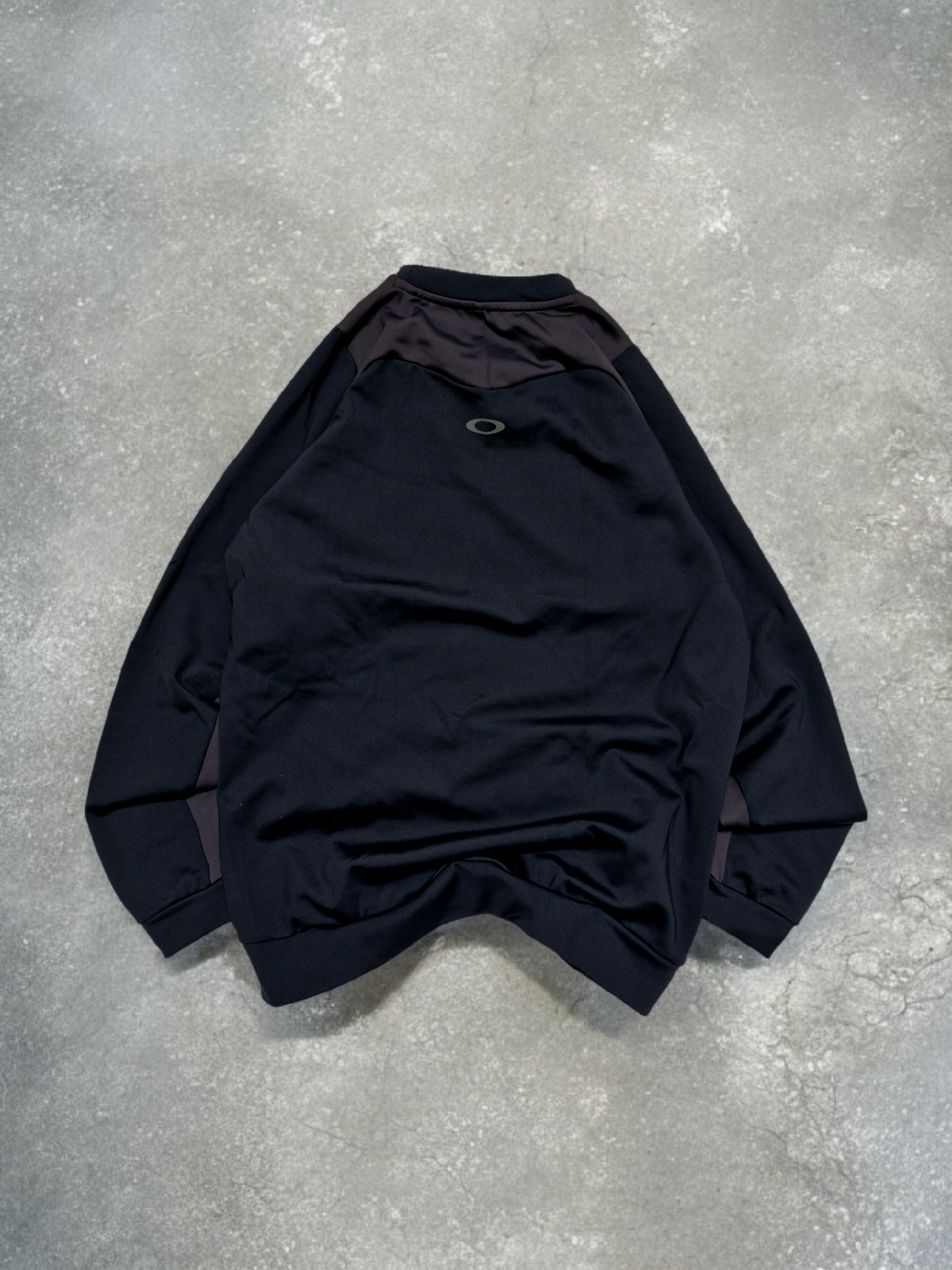 Oakley Vintage Black Centre Logo Technical Jumper