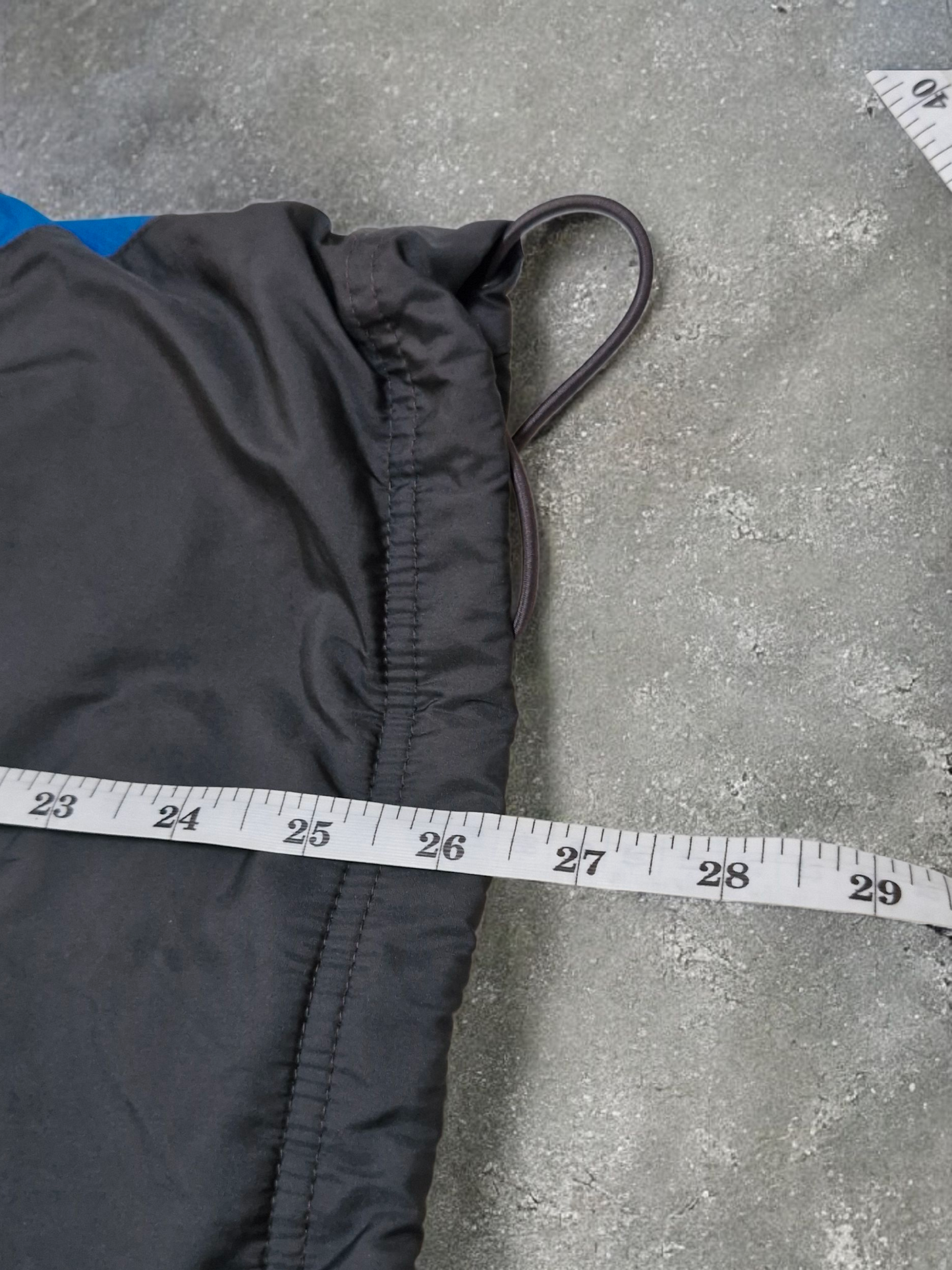 Nike Vintage Early 2000's Black & Blue Panelled Technical Jacket