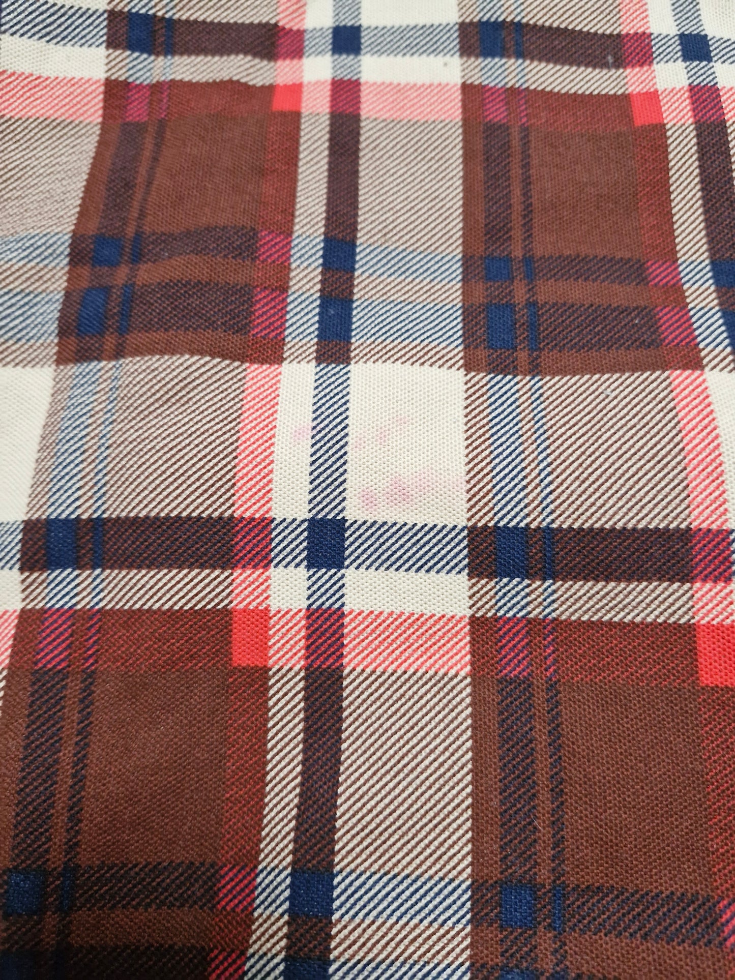BAPE Vintage Bathing Ape Tartan/Plaid Polo Shirt