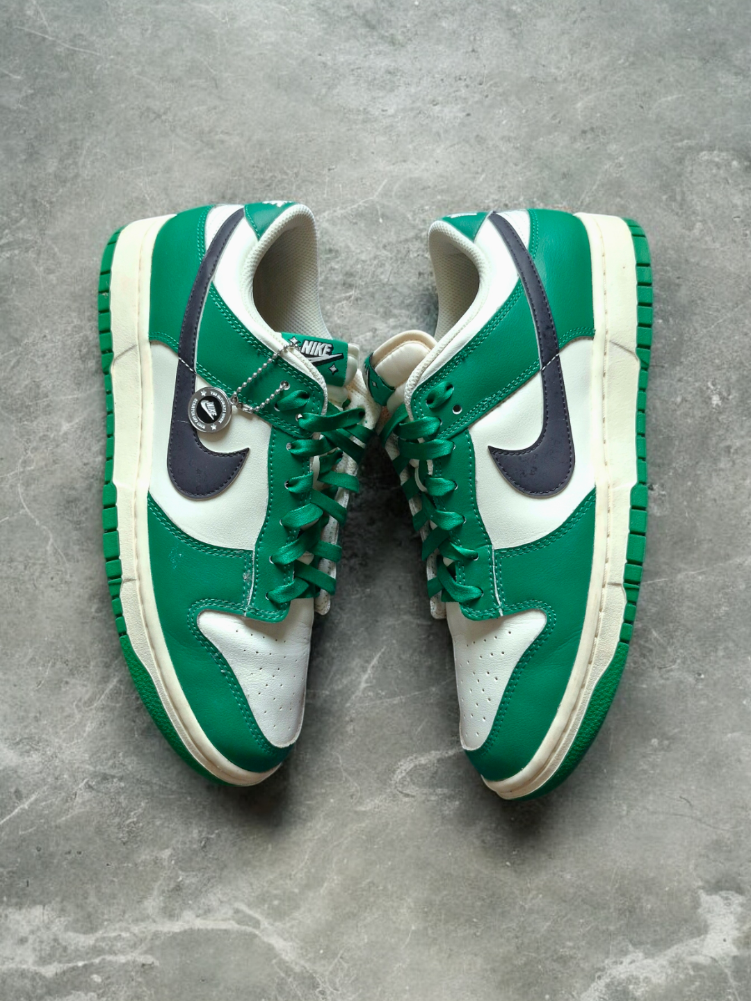 Nike Malachite Green Lottery Dunks