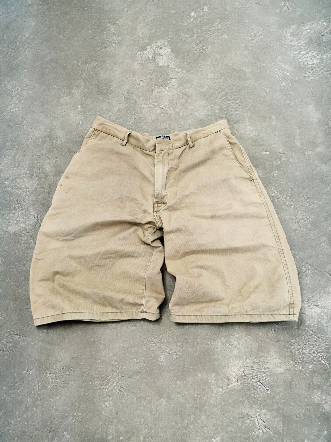 Stussy Vintage Tan Baggy Shorts