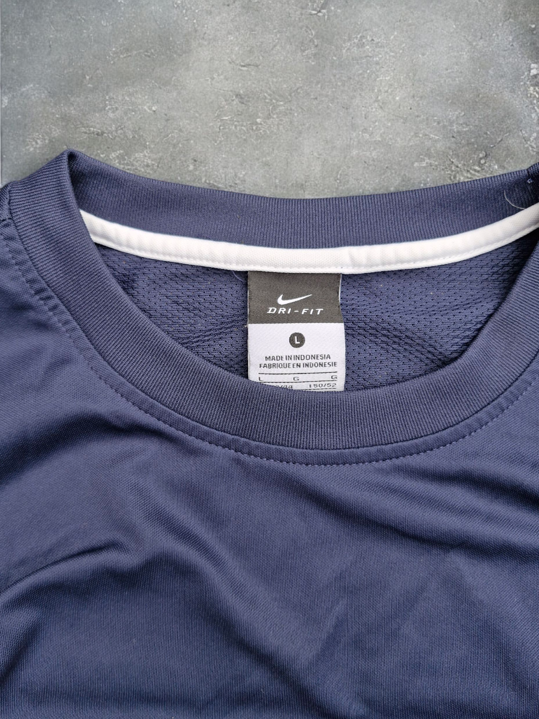 Nike T90 Navy Blue Panelled Tee