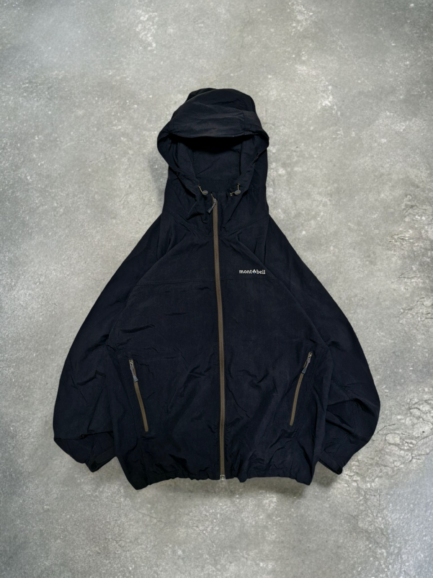 Montbell Vintage Black & Khaki Technical Jacket