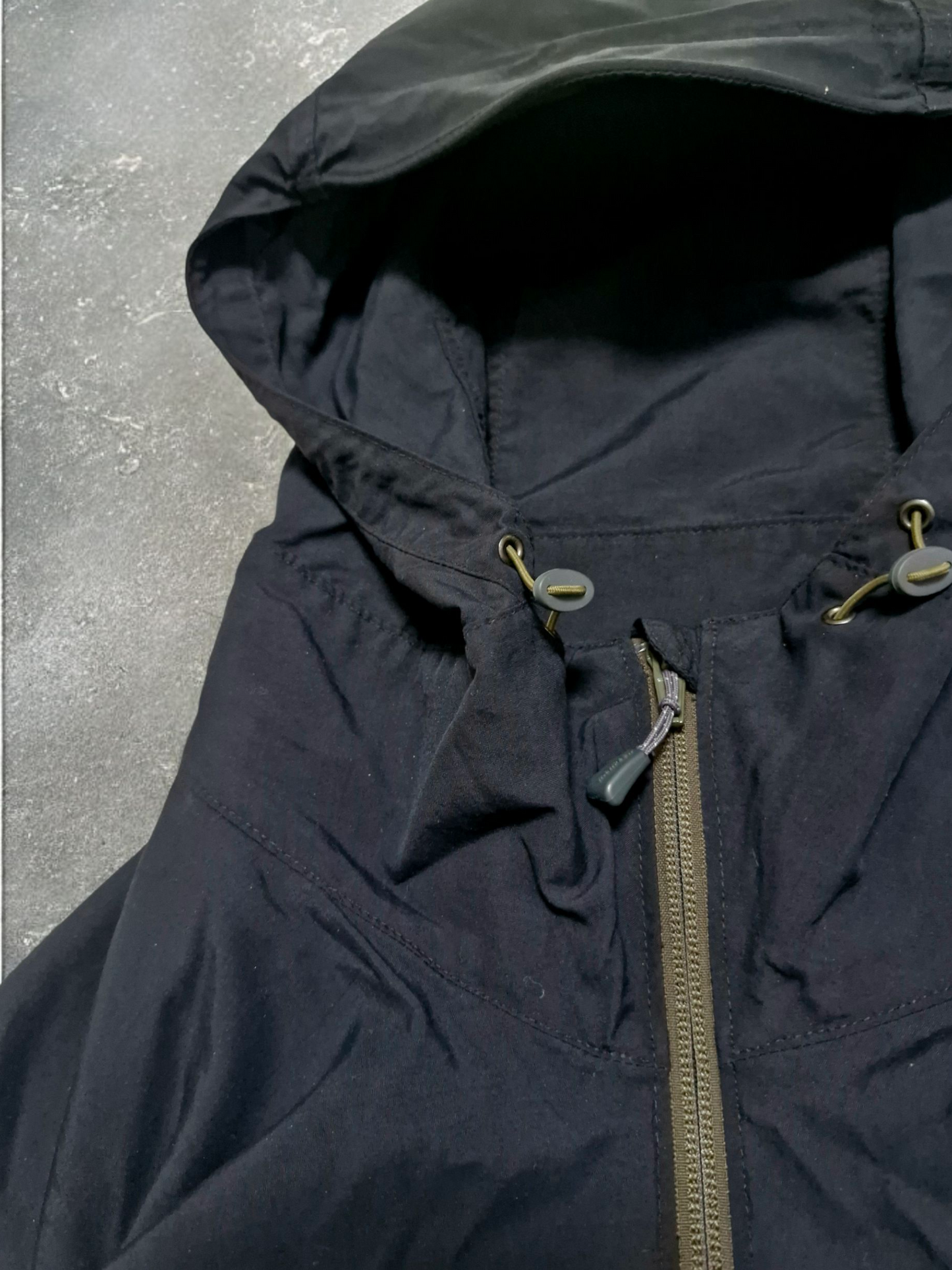Montbell Vintage Black & Khaki Technical Jacket