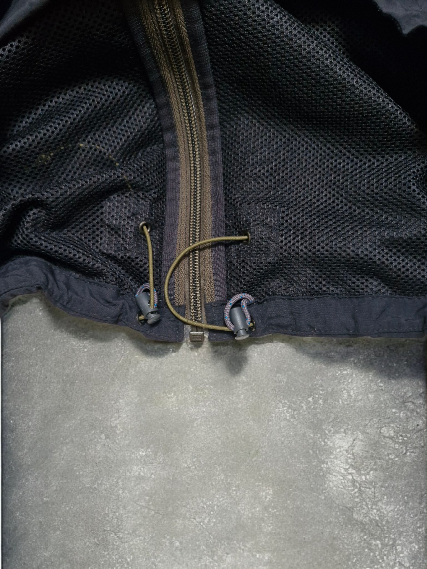Montbell Vintage Black & Khaki Technical Jacket