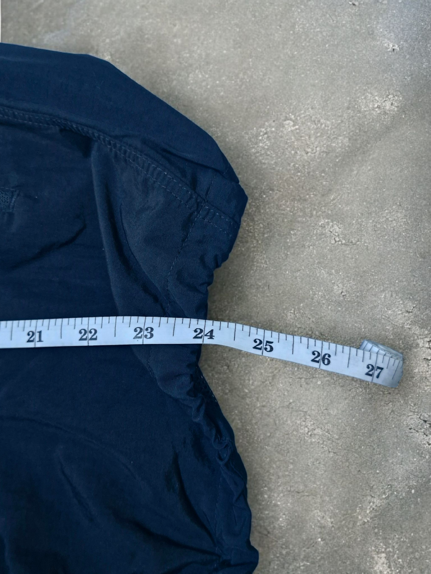 Montbell Vintage Black Half Zip Technical Jacket