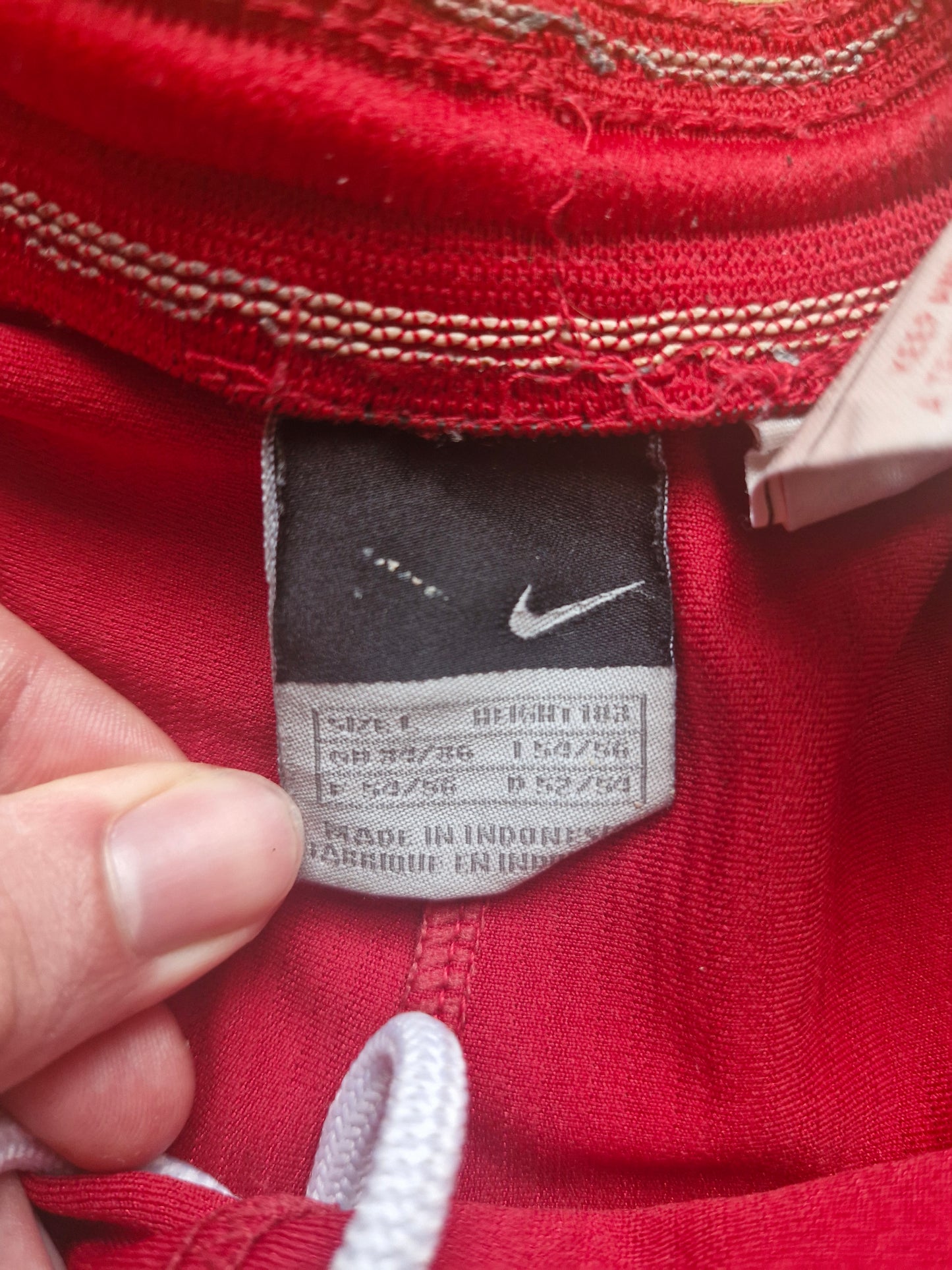 Nike T90 Vintage Early 2000's Red Shorts