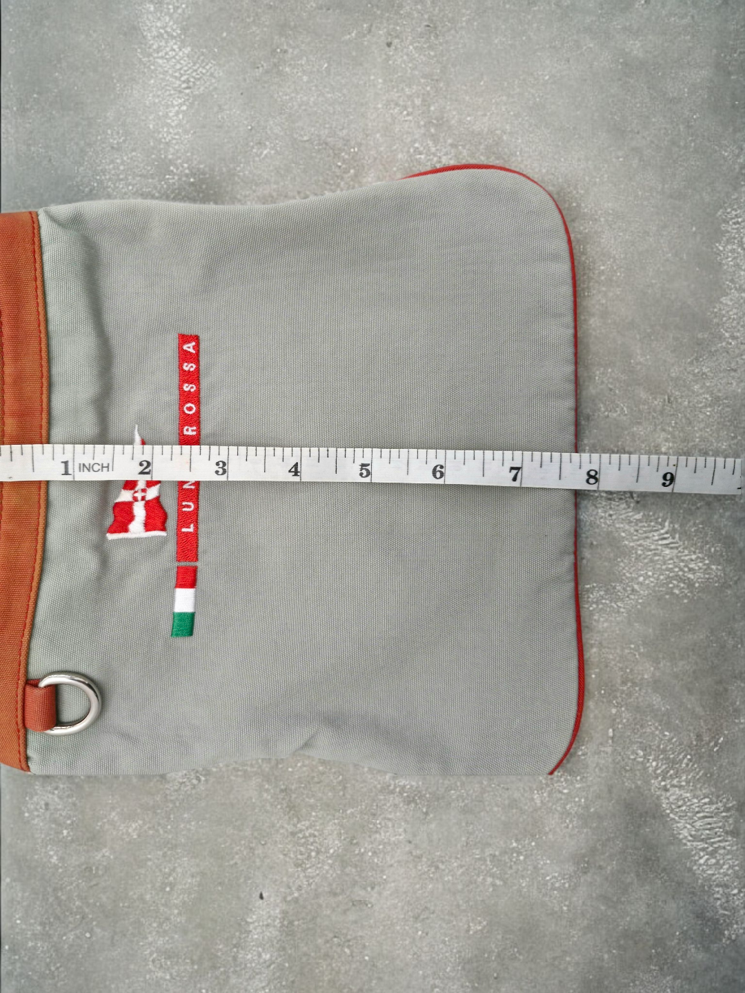 Prada Vintage Luna Ross Italy Crossbody Bag