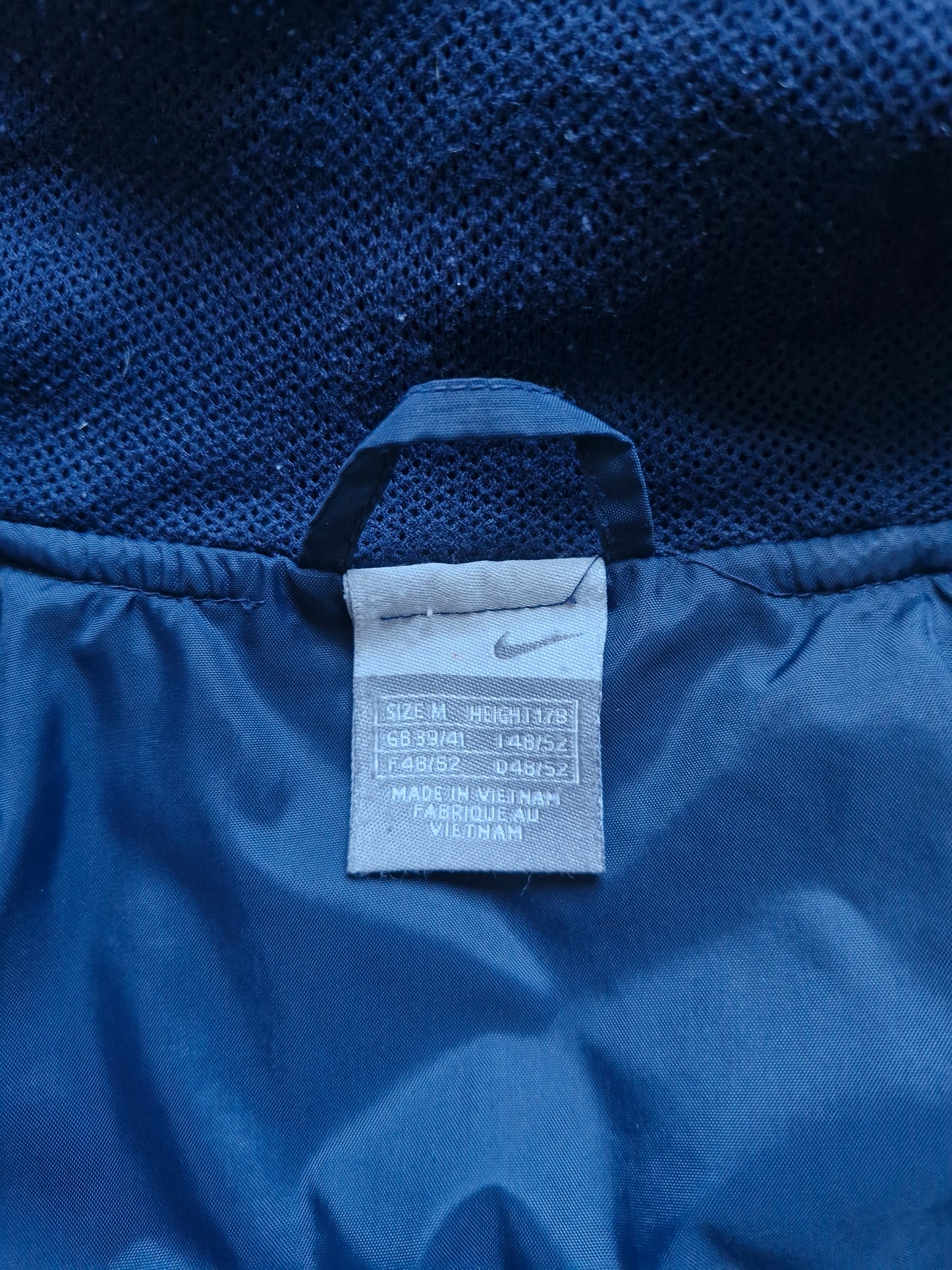 Nike Vintage Early 2000's Black & Blue Technical Jacket