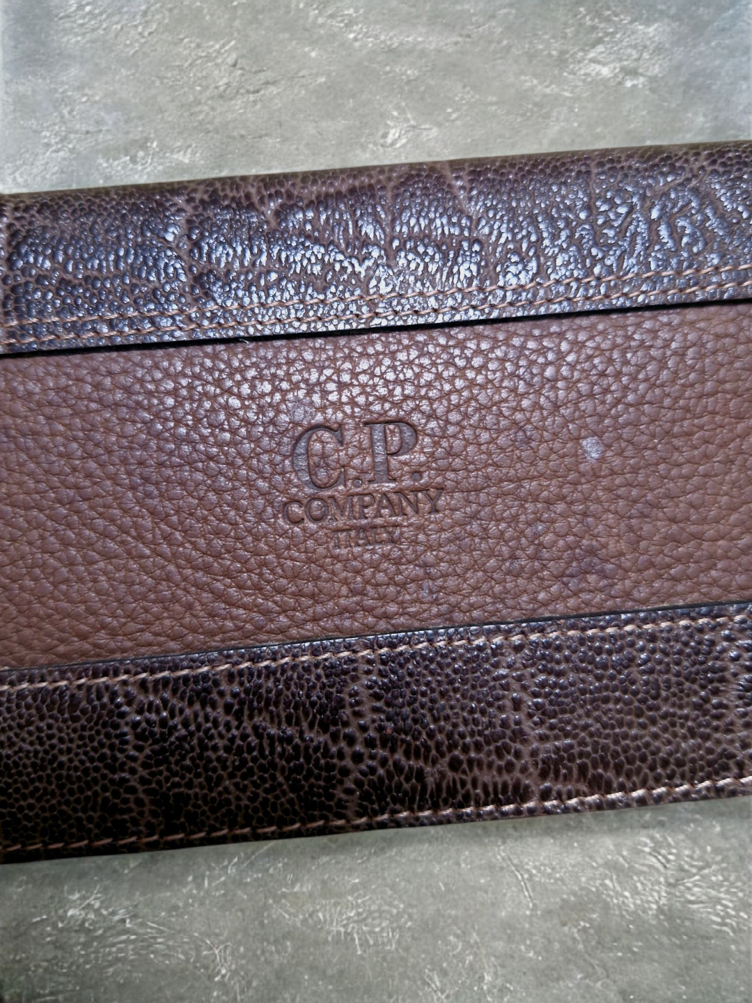 C.P. Company Vintage 90's Leather Travel Wallet
