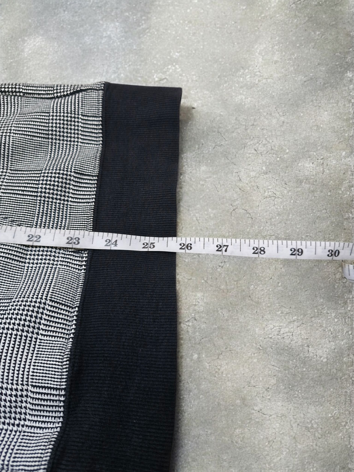Vintage Beams Japanese Exclusive Plaid Grey Ninja Double Zip Up Hoodie