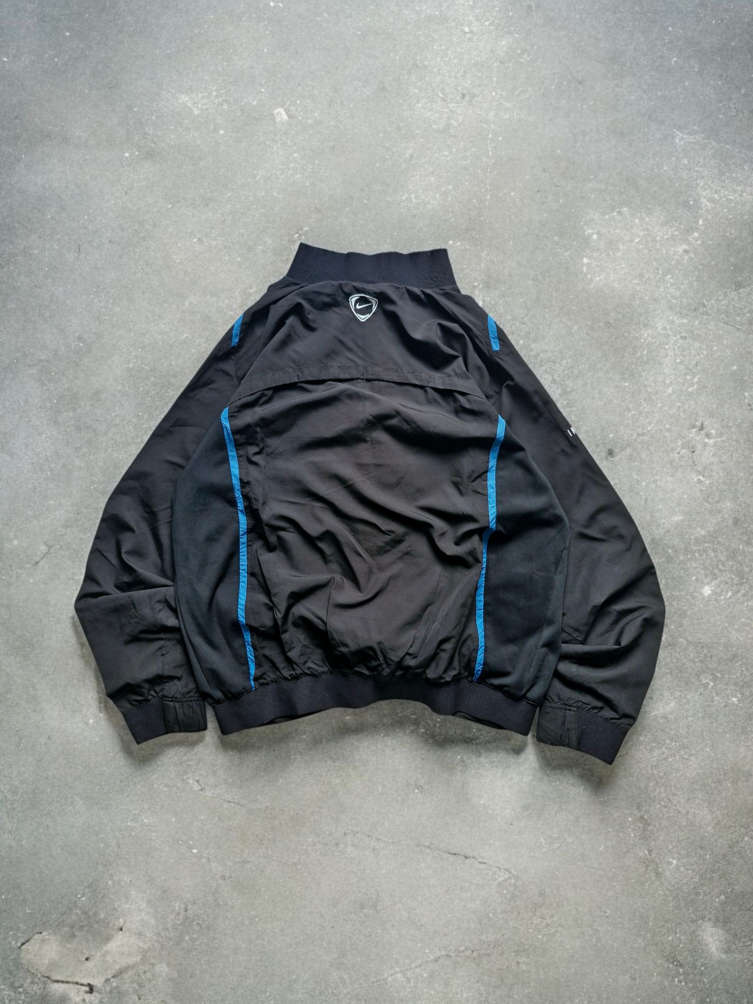 Nike Vintage Early 2000's T90 Black & Blue Tracksuit