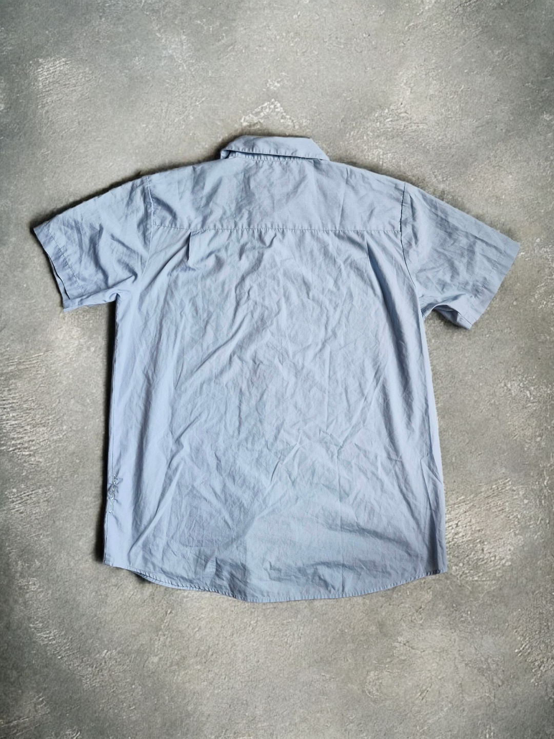 Oakley Vintage Silver Badge Baby Blue Shirt