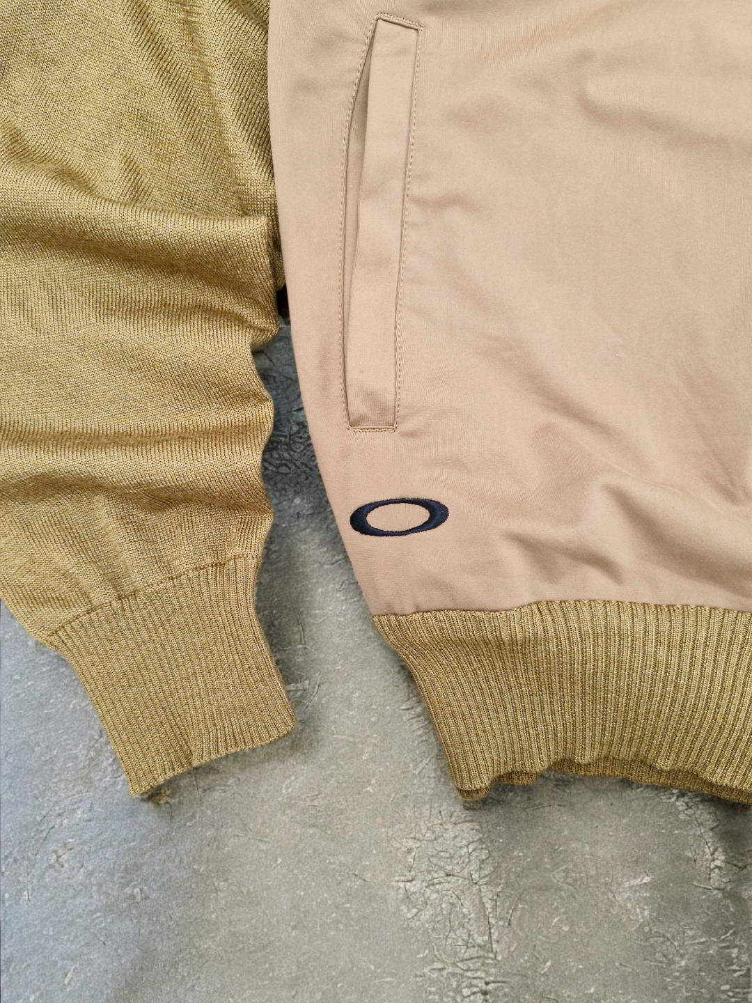 Oakley Vintage Brown Panelled Technical Jacket