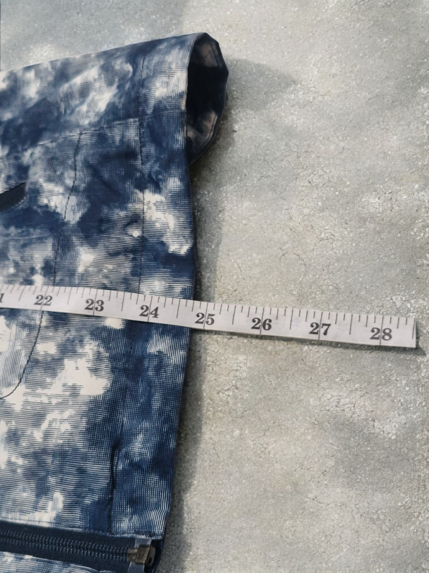 North Face Cloud Camo Grey Blue Technical Jacket