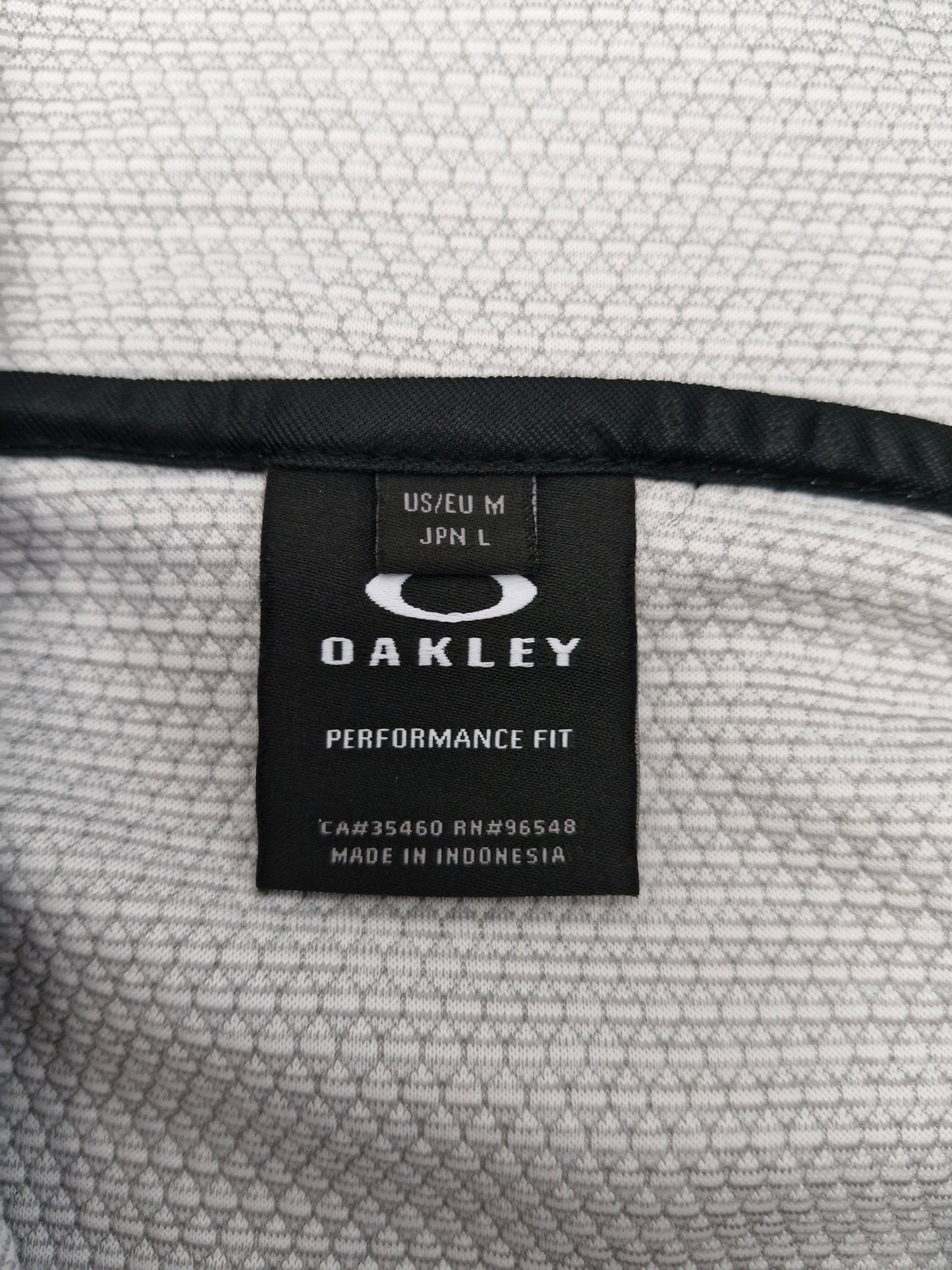 Oakley Vintage Grey Technical Zip Up Hoodie