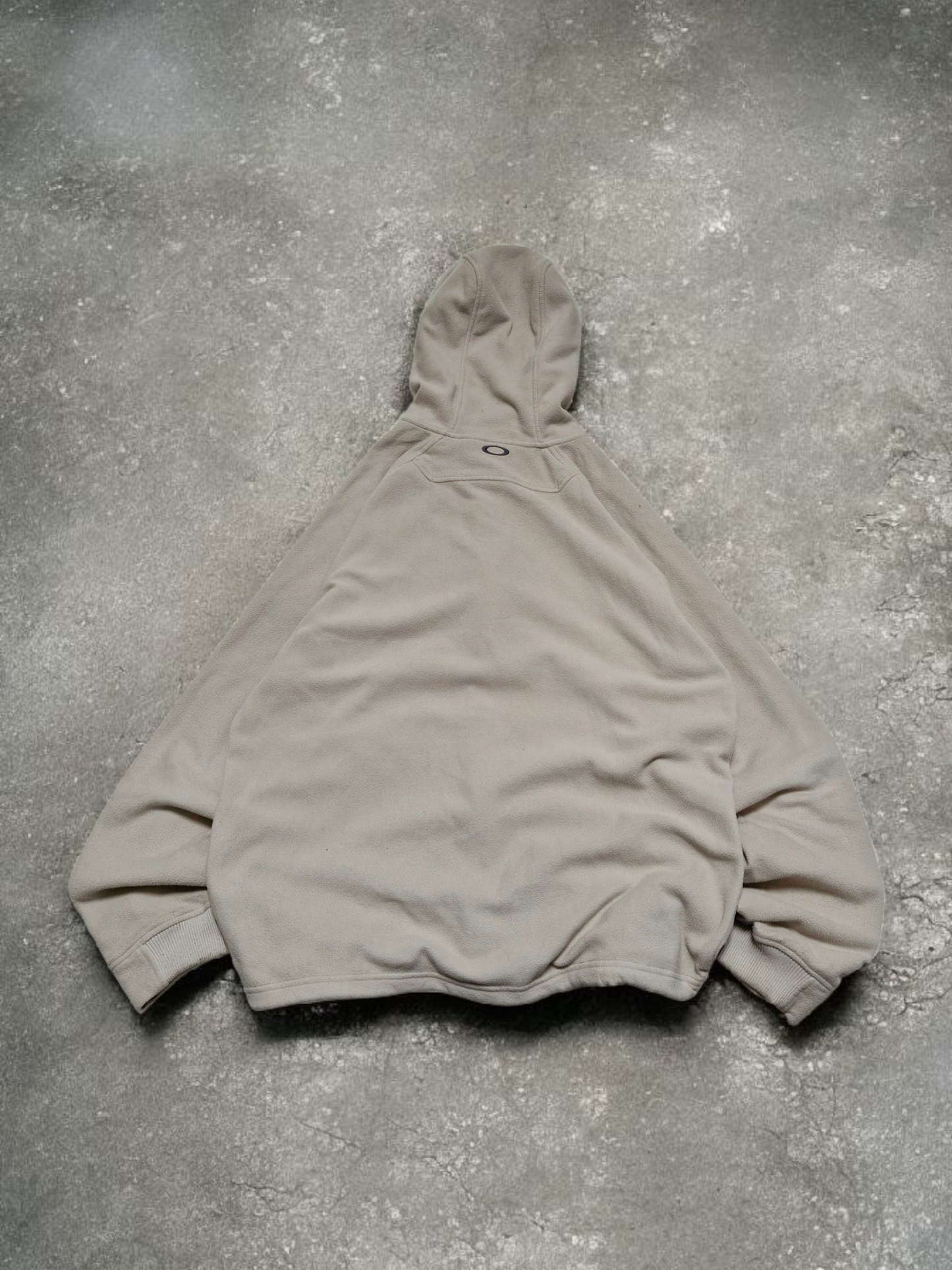 Oakley Vintage Sample Beige Technical Fleece Hoodie 1 of 1