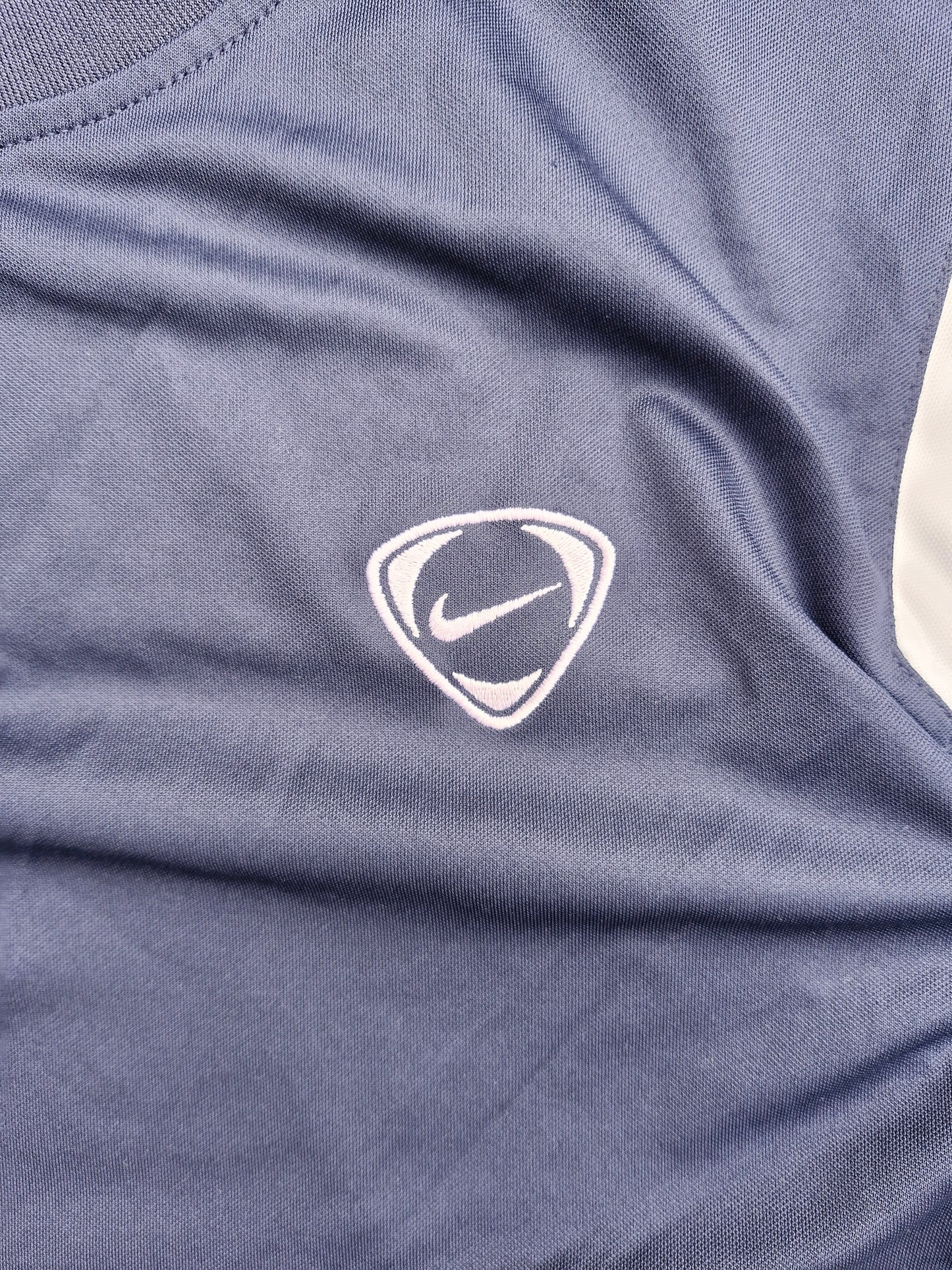 Nike T90 Navy Blue Panelled Tee