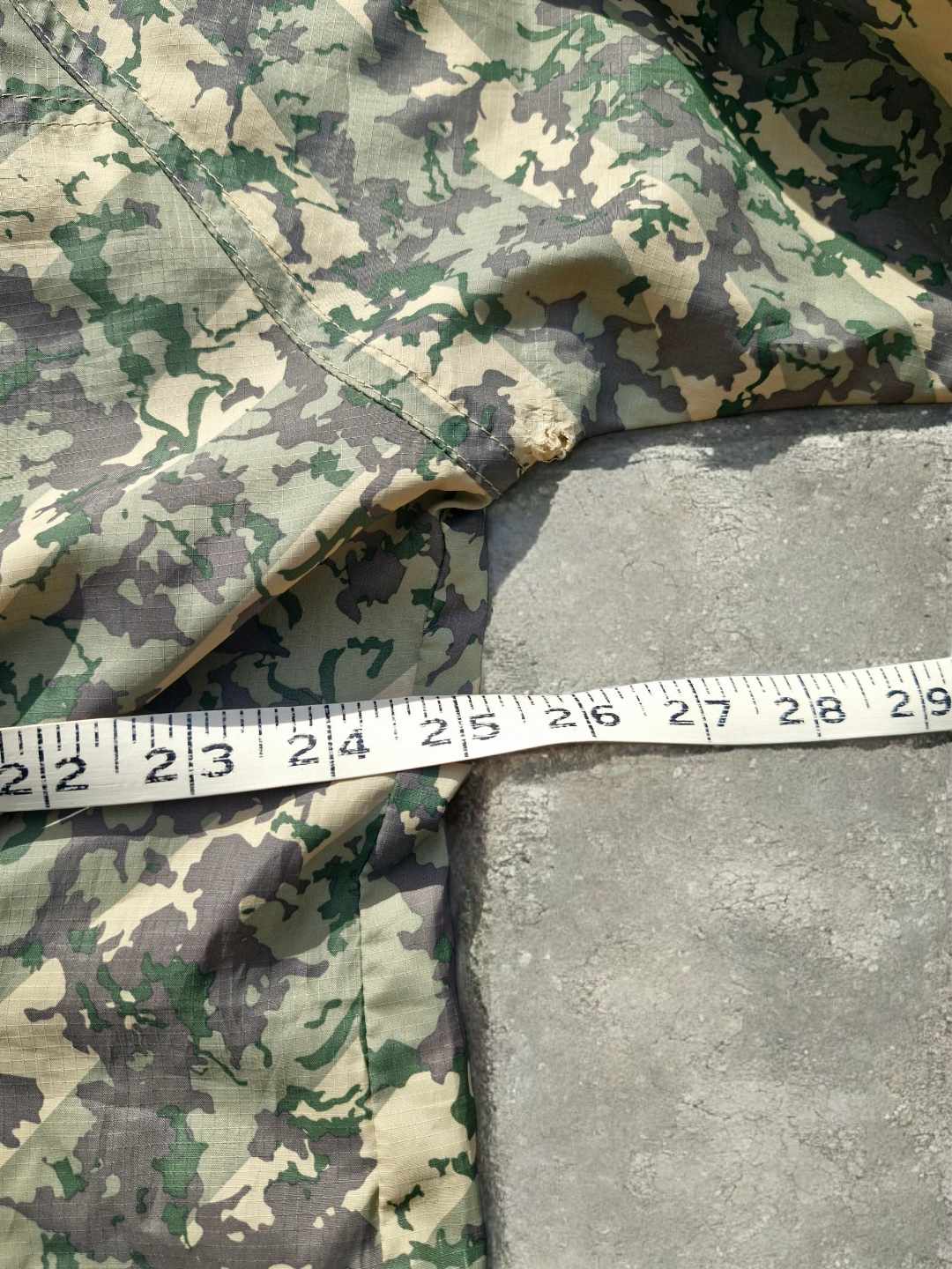 Nike Vintage Early 2000's Green Camo Technical Jacket