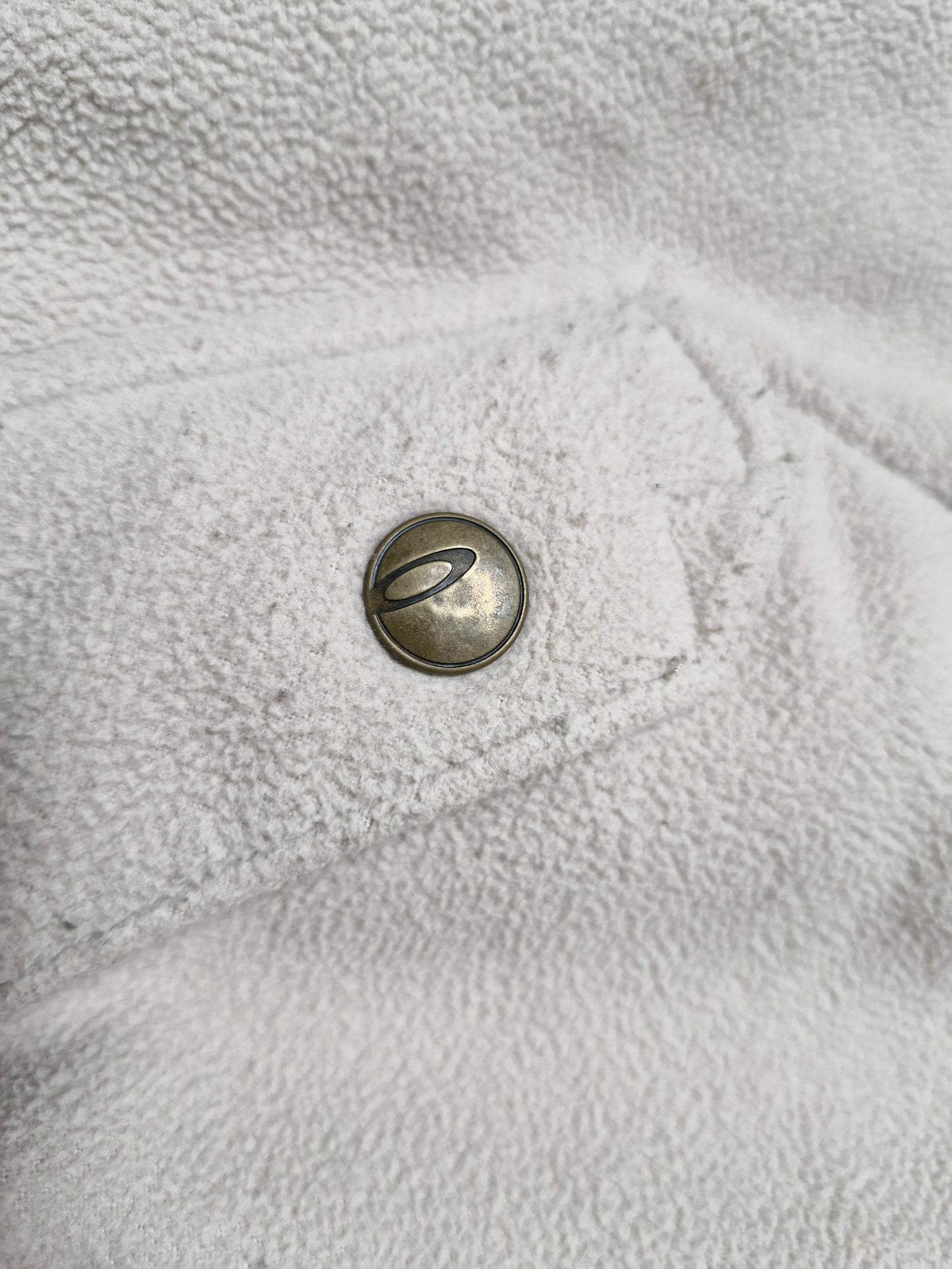 Oakley Vintage Sample Beige Technical Fleece Hoodie 1 of 1