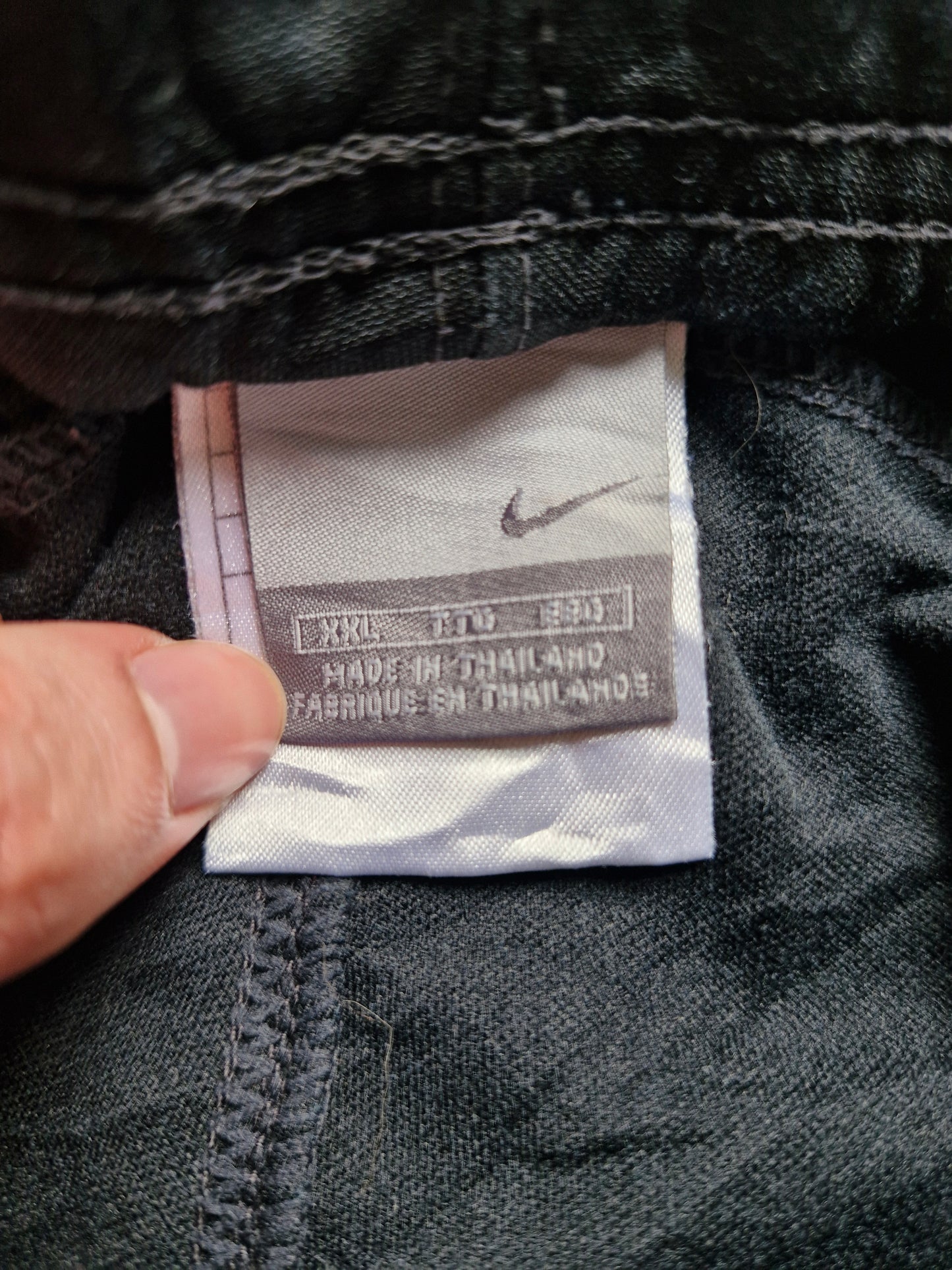 Nike Vintage Early 2000's Black & Grey Basketball Shorts