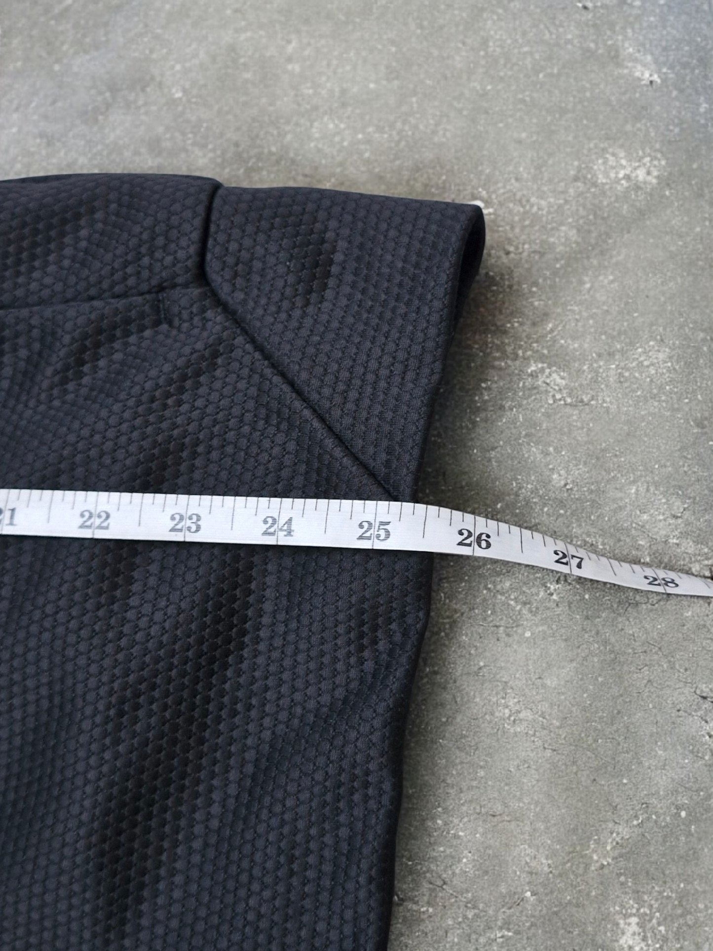 Oakley Vintage Black Mesh Technical Zip Up Hoodie