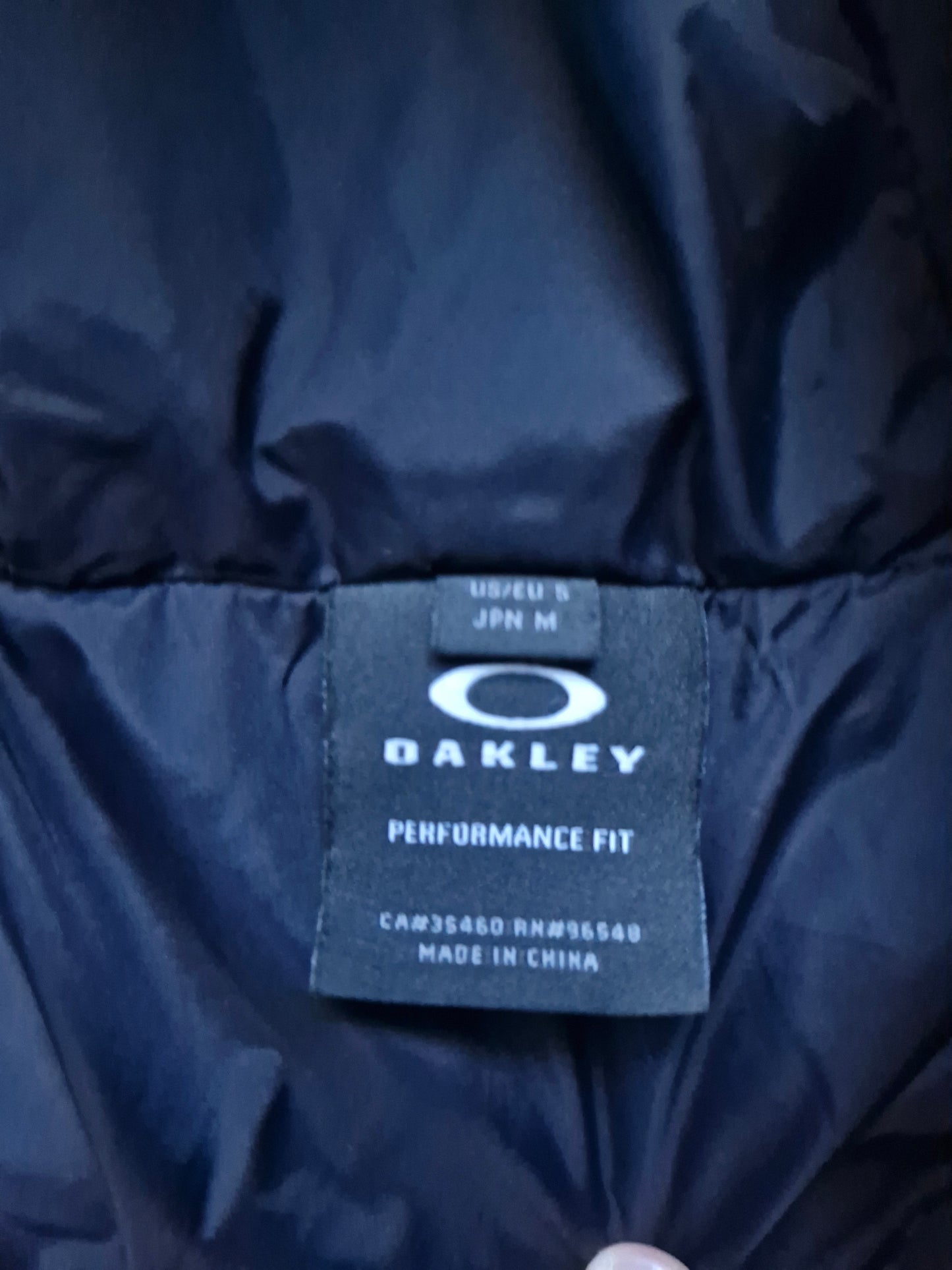 Oakley Green & Black Puffer Coat