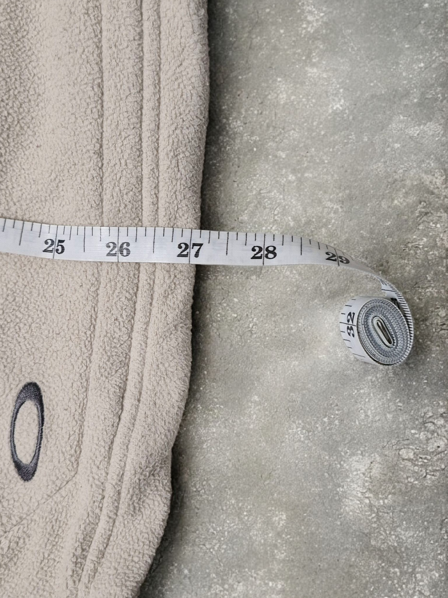 Oakley Vintage Sample Beige Technical Fleece Hoodie 1 of 1