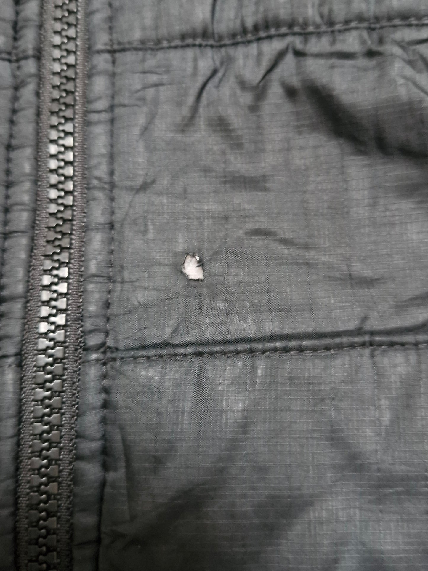 Nike Reversible Green & Black Pixelated Grid Technical Coat