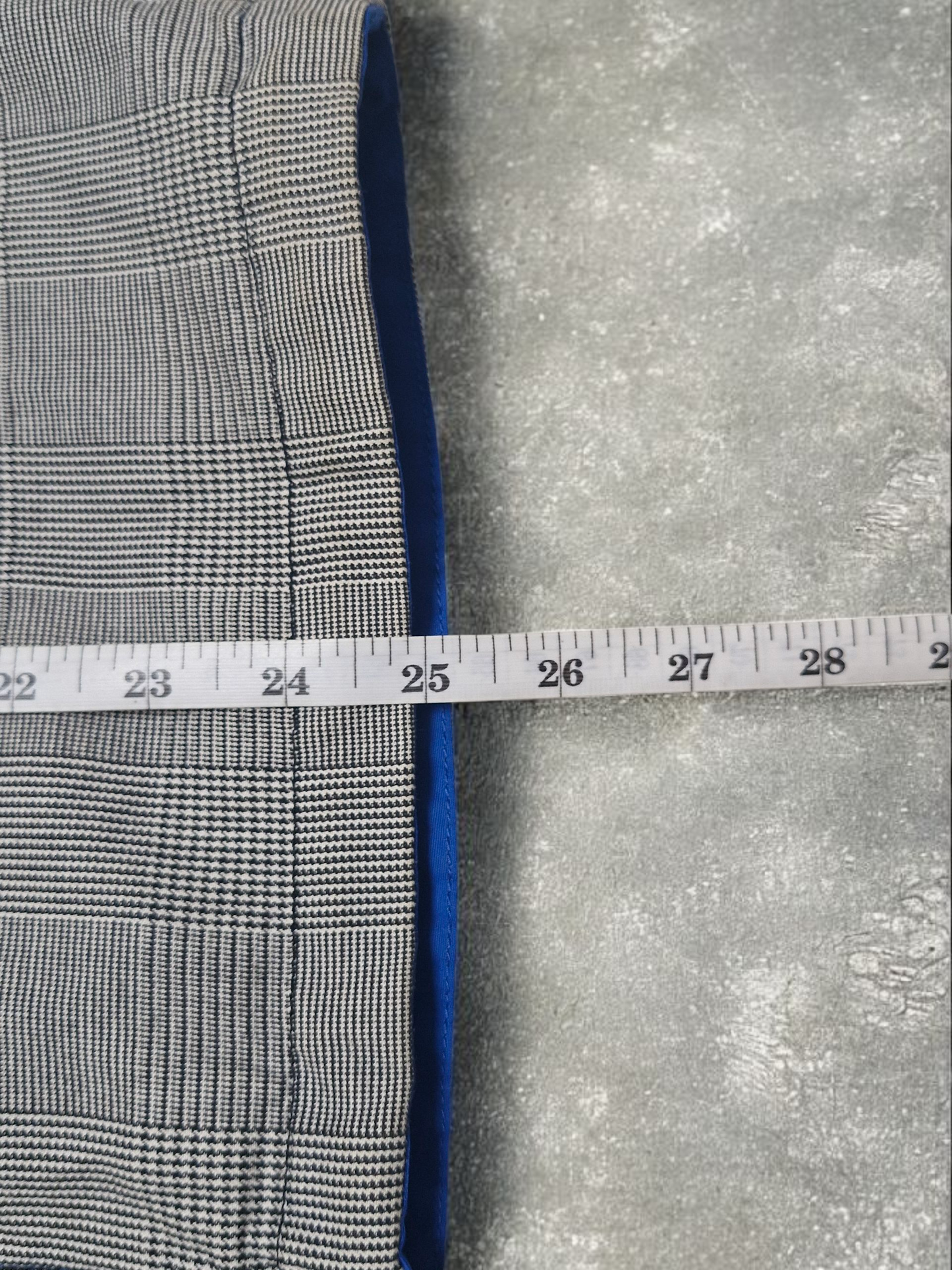 Stussy Vintage Blue & Grey Plaid Technical Ski Jacket