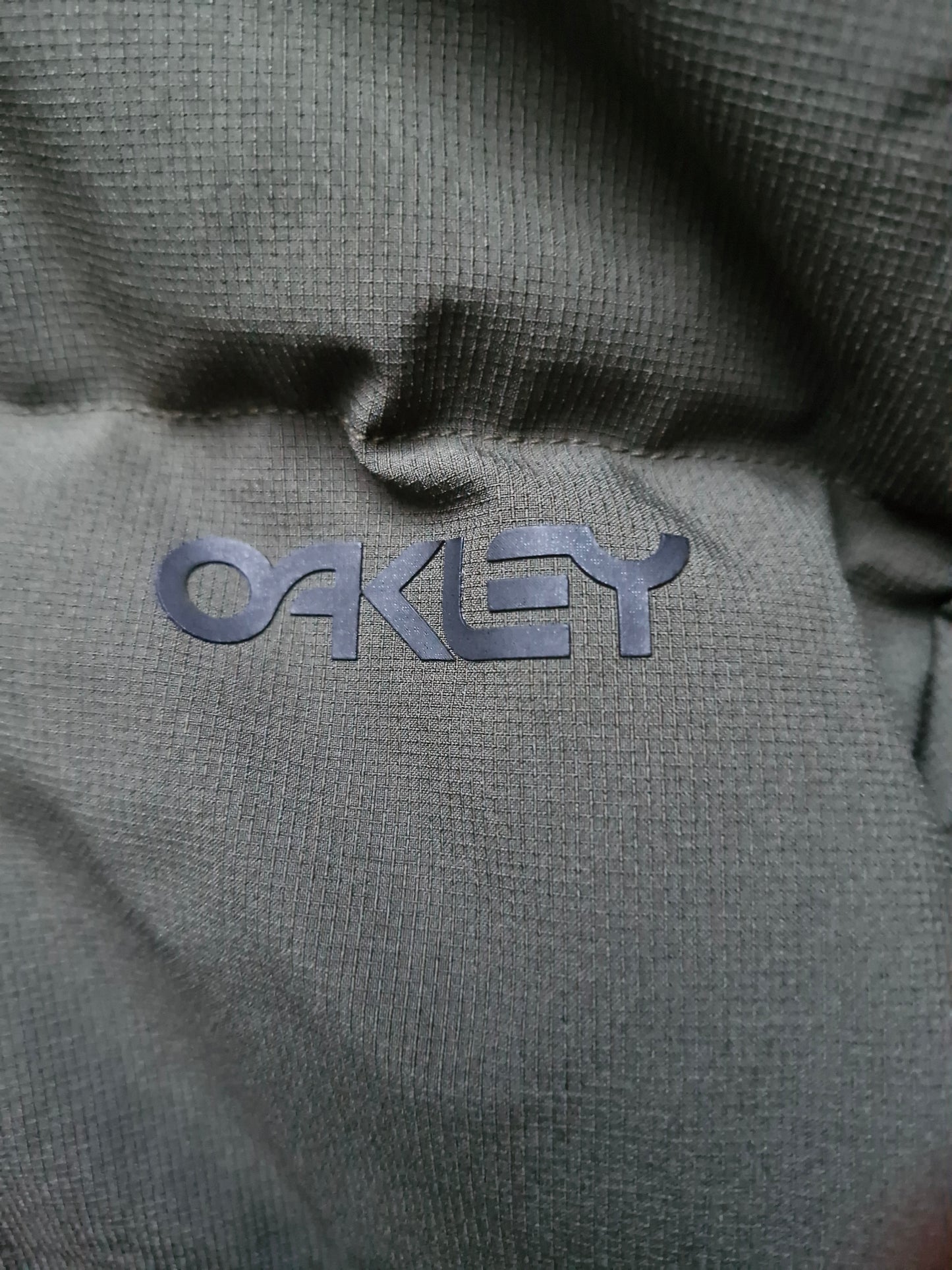 Oakley Green & Black Puffer Coat