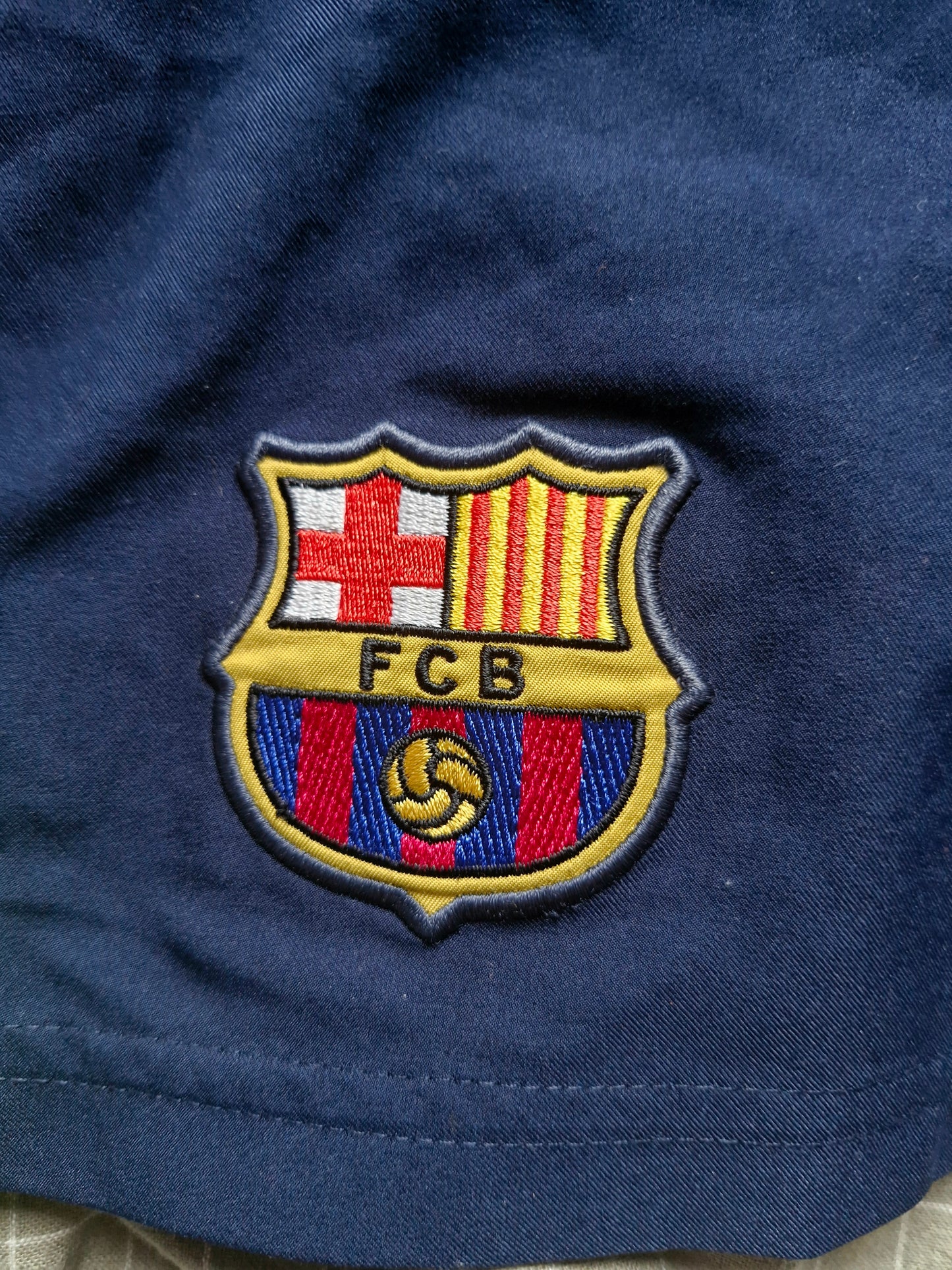 Nike T90 Navy Barcelona Shorts