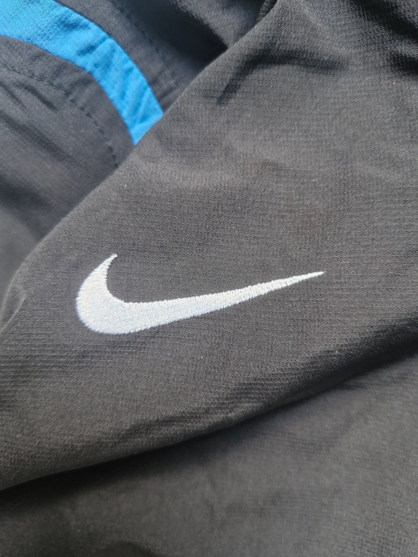 Nike Vintage Early 2000's T90 Black & Blue Tracksuit