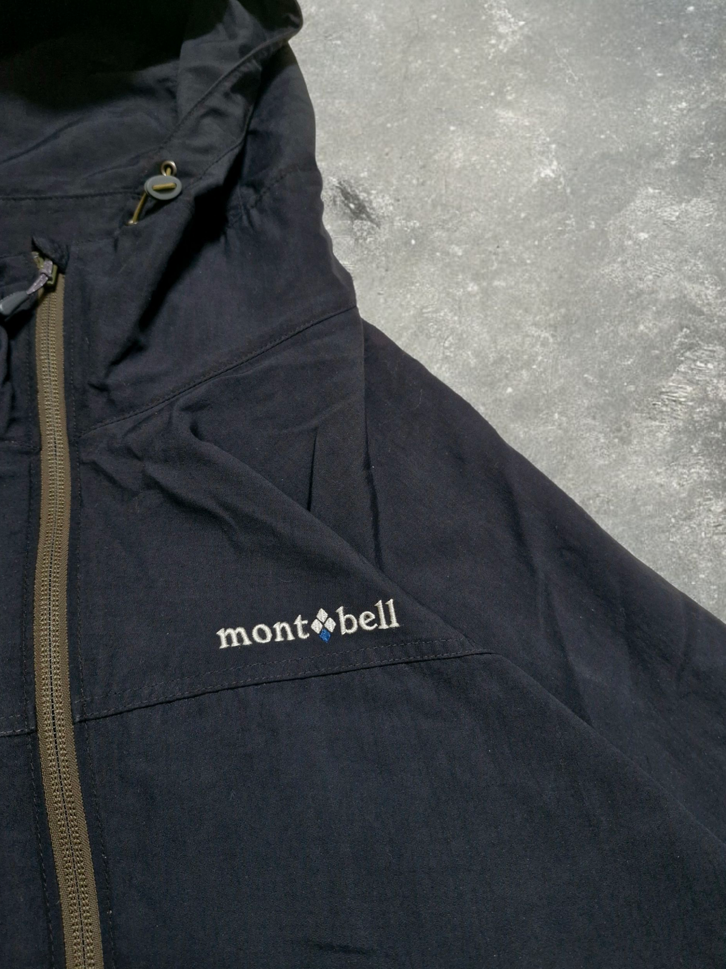 Montbell Vintage Black & Khaki Technical Jacket