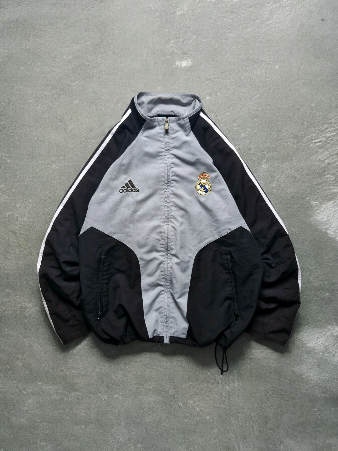 Adidas 2004/2005 Grey Real Madrid Tracksuit
