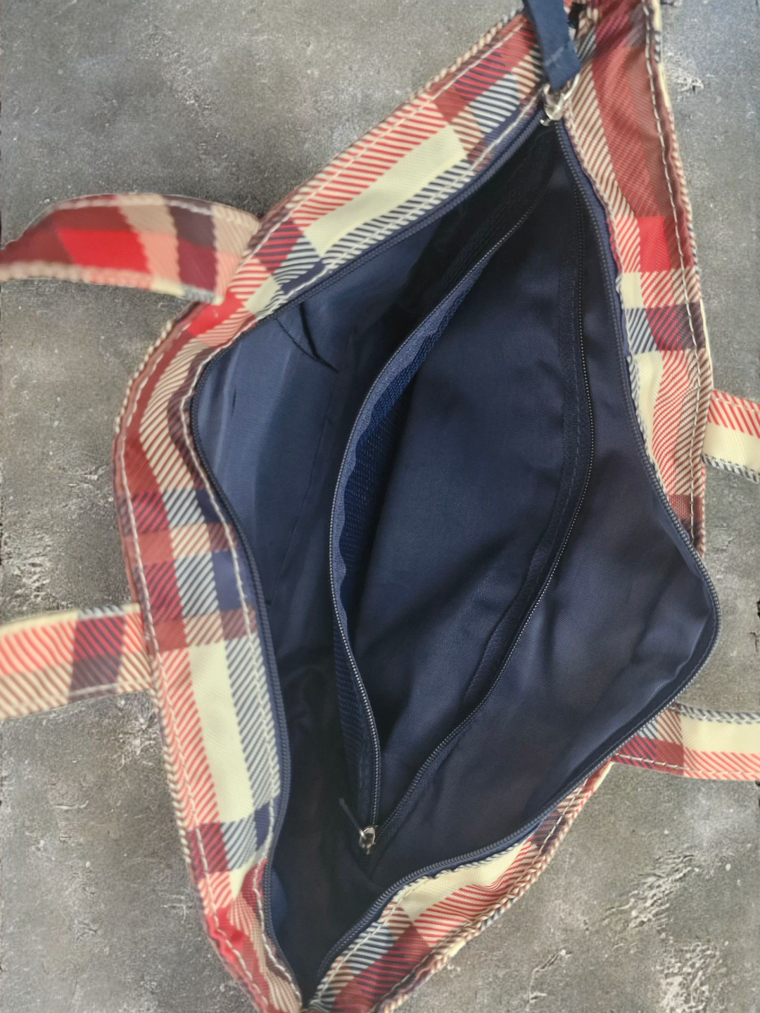 BAPE Vintage Plaid Bag