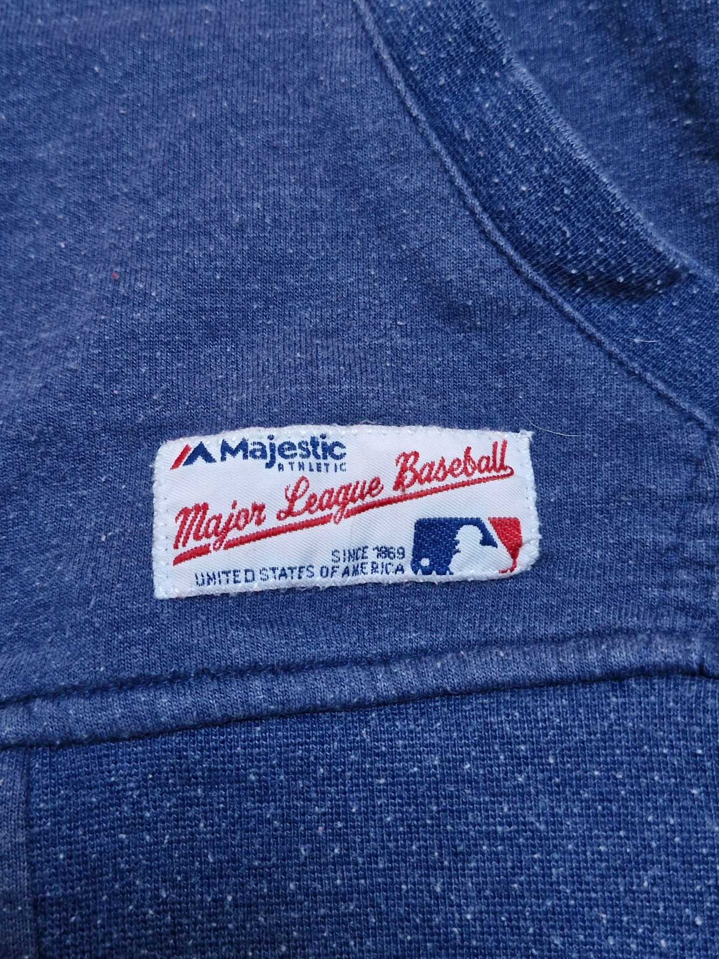 Majestic Athletic Vintage New York Yankees Navy Zip Up Hoodie
