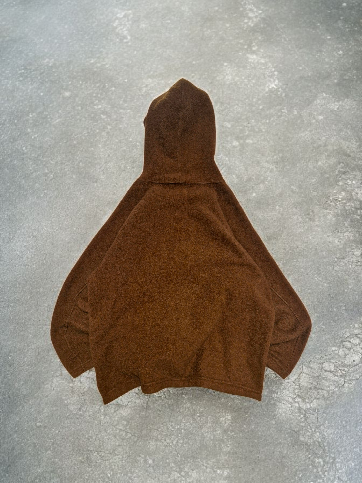 Montbell Vintage Brown Technical Fleece Hoodie