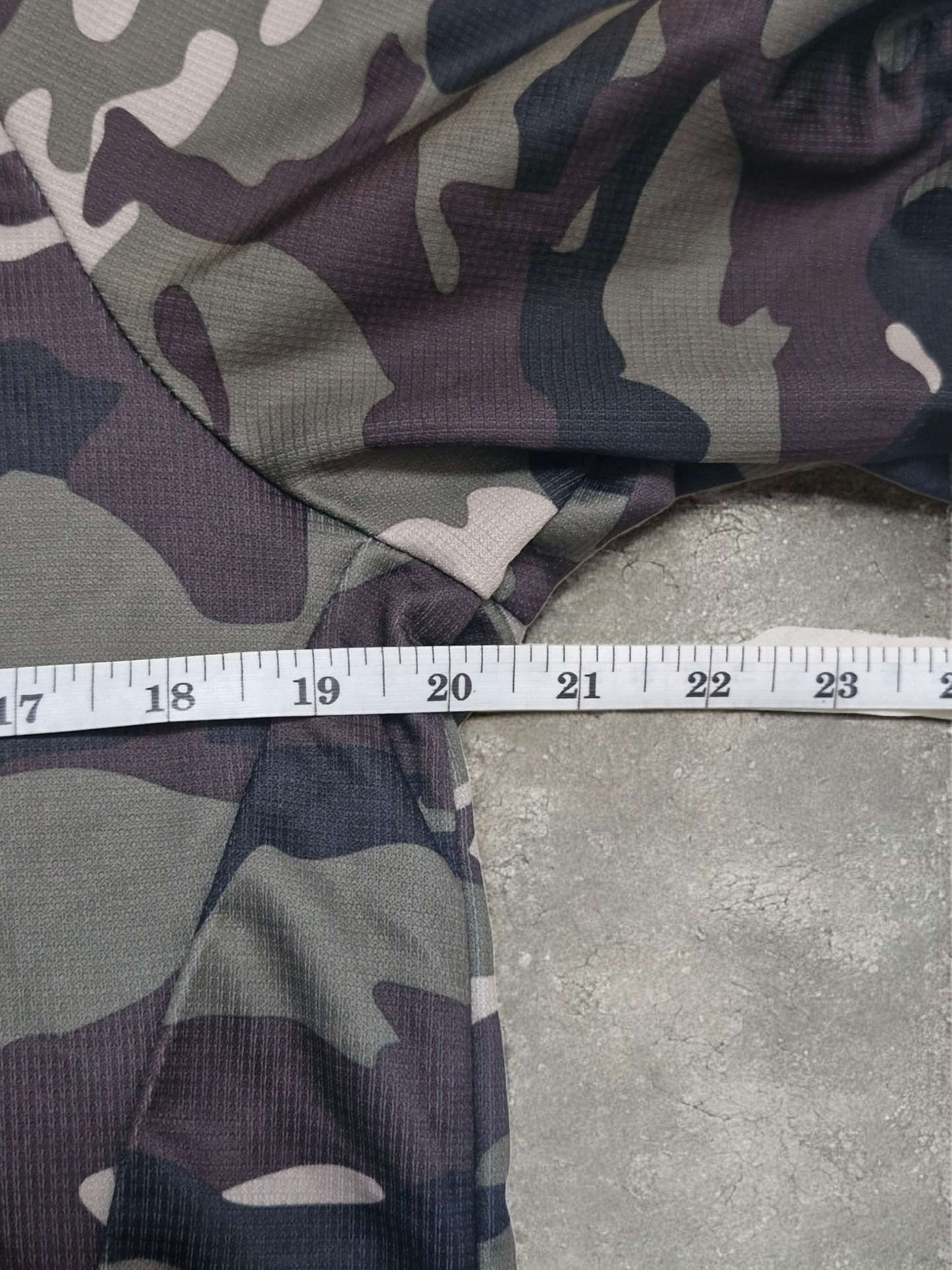 Oakley Vintage Camo Green Technical Mesh Hoodie