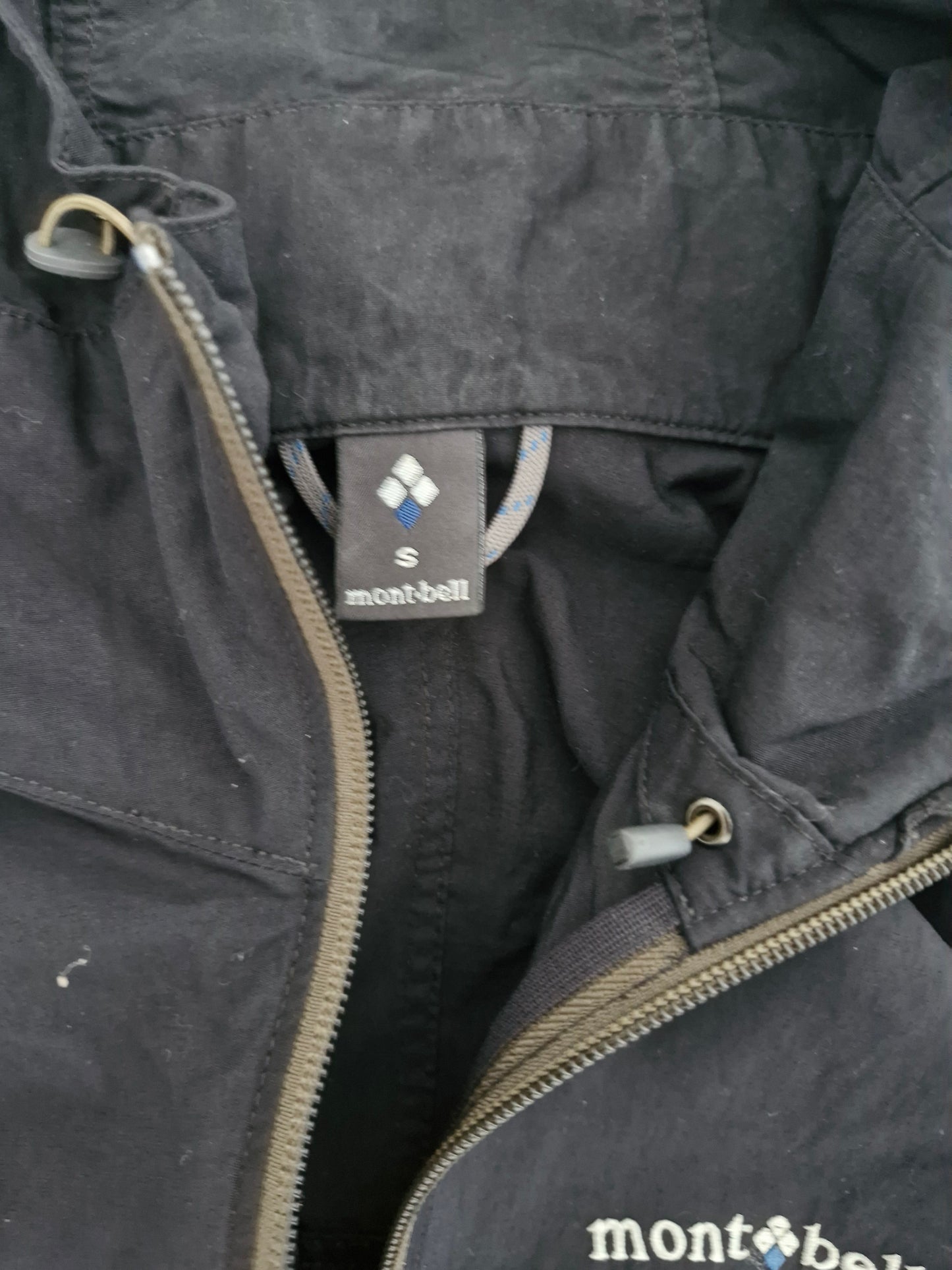 Montbell Vintage Black & Khaki Technical O.D. Parka