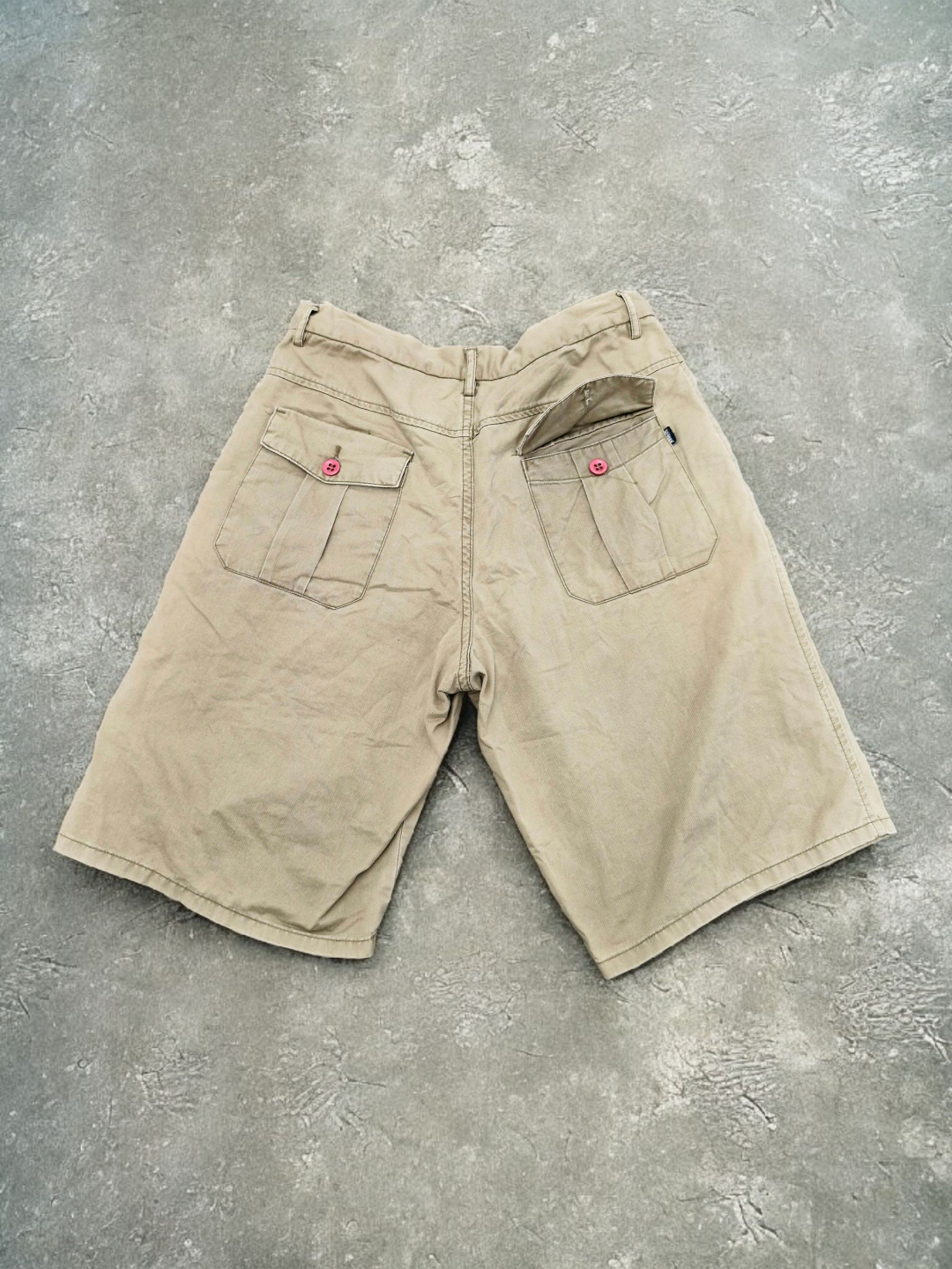 Stussy Vintage Tan Baggy Shorts