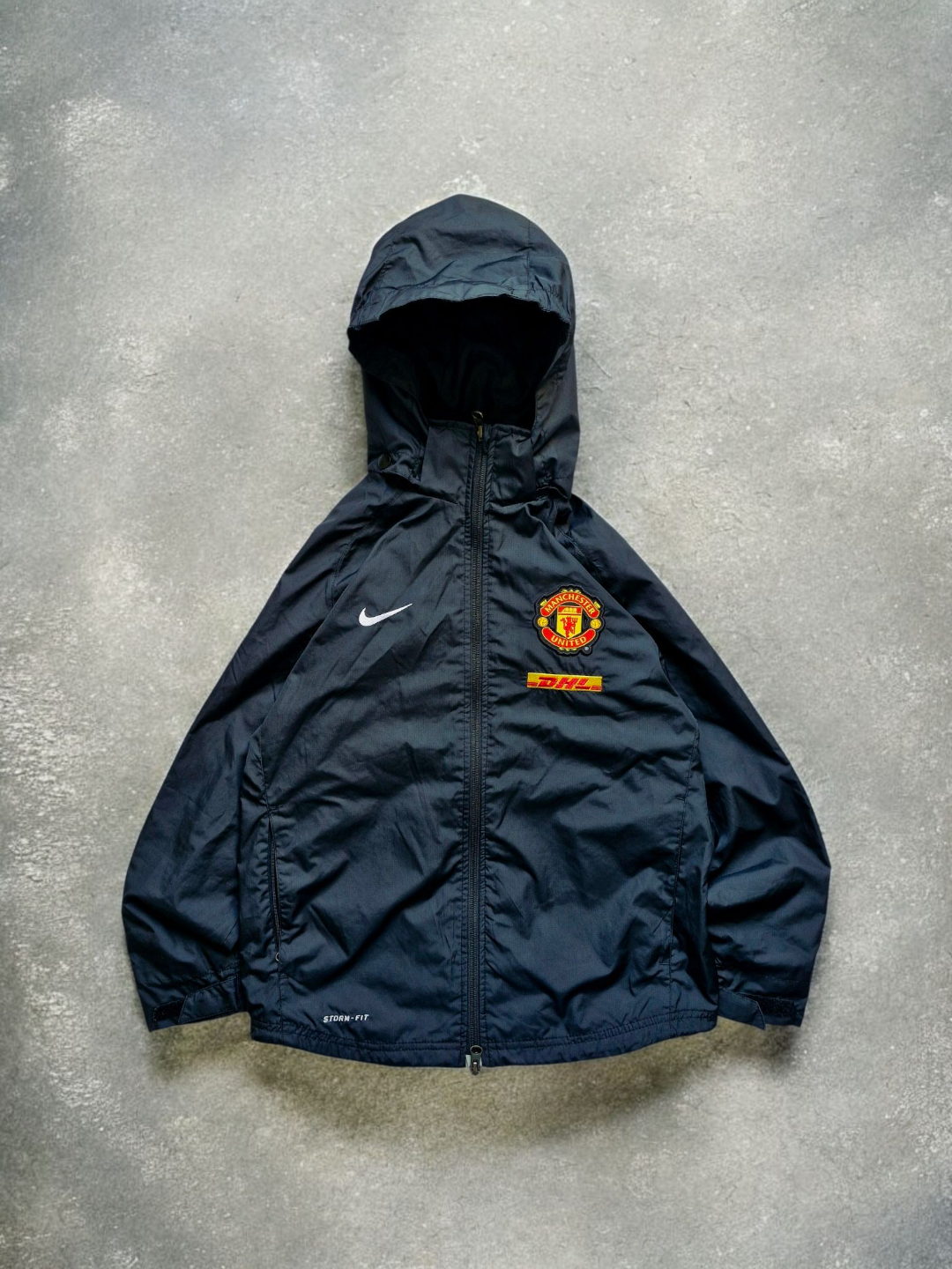 Nike Black Manchester United Tracksuit