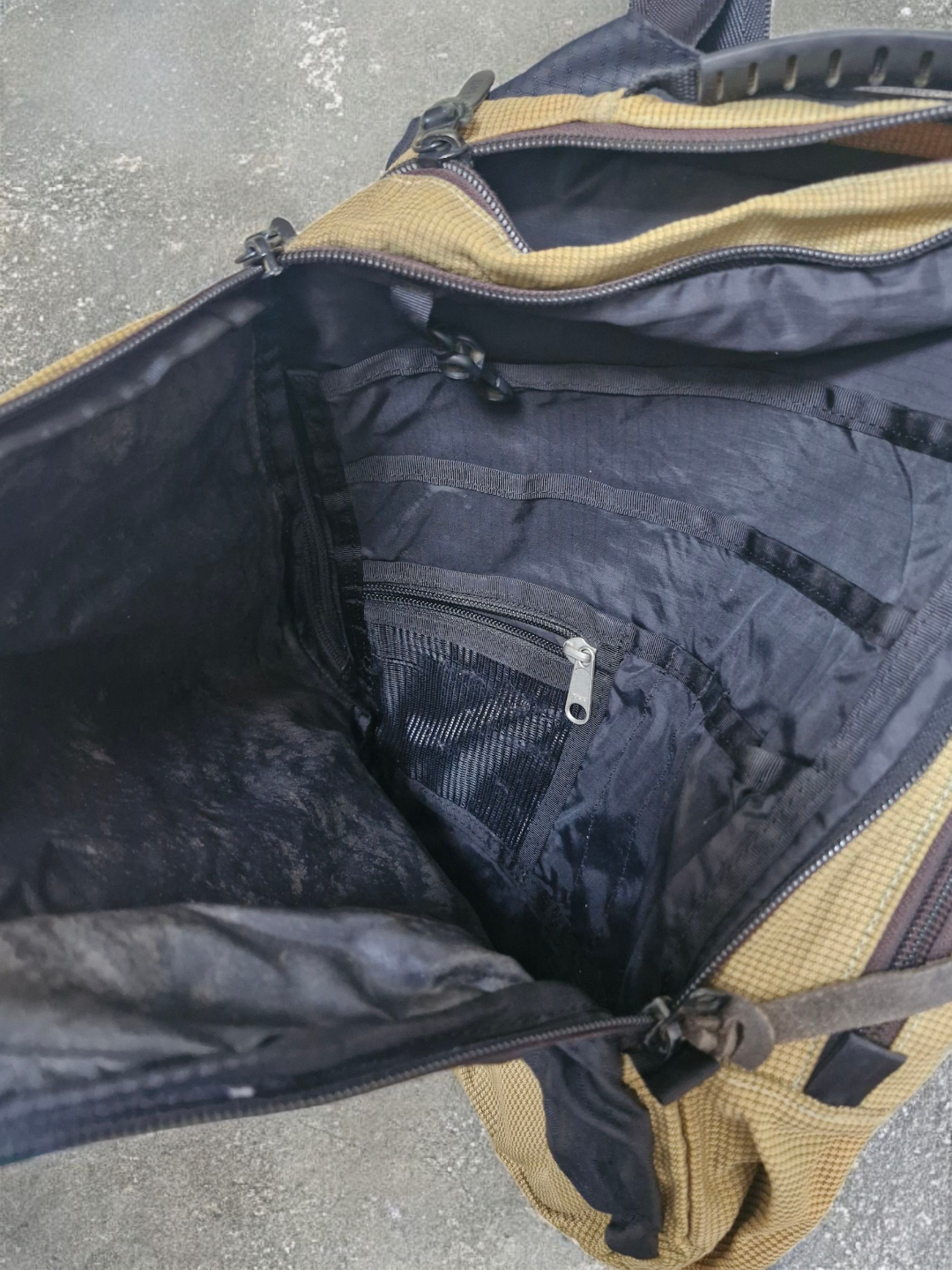 Montbell Vintage Brown Technical Sling Bag