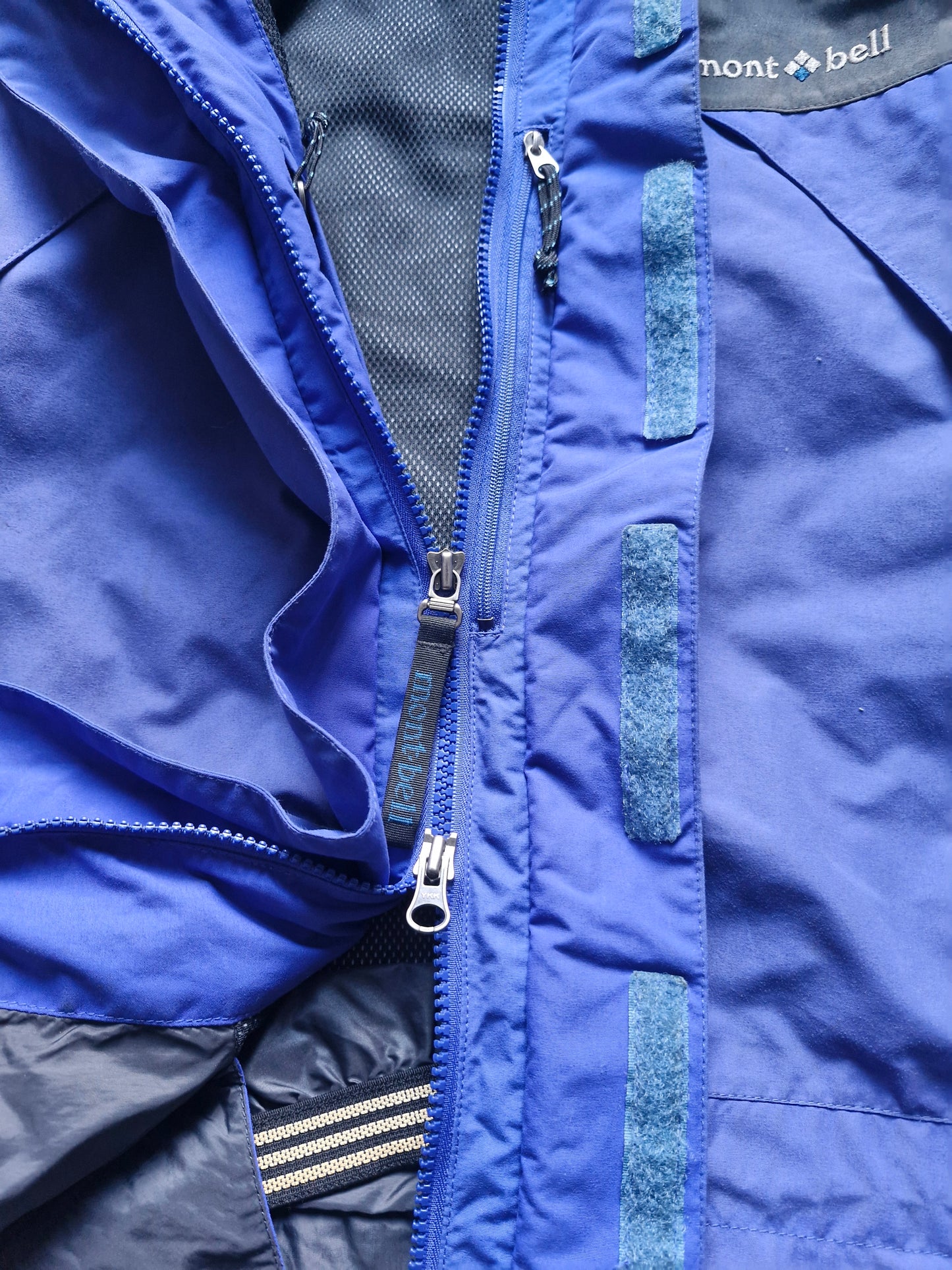 Montbell Black & Blue Goretex Ski Jacket